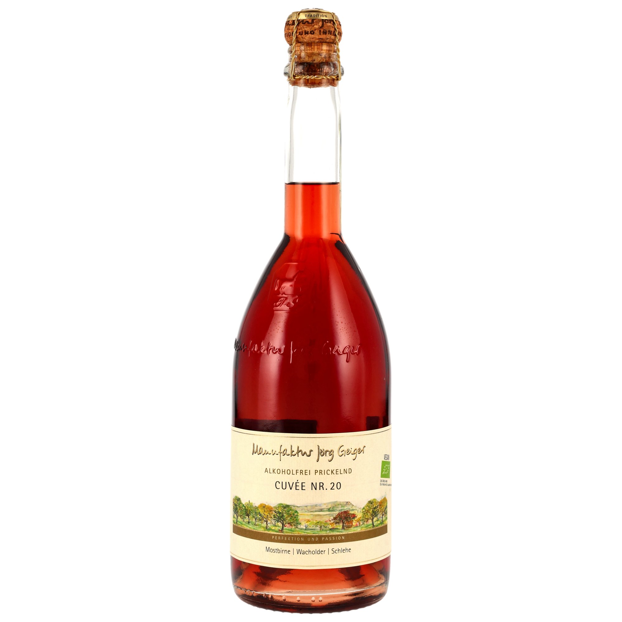 Cuvee Nr. 20 Alkoholfrei (BIO) - MHD Artikel - Manufaktur Jörg Geiger