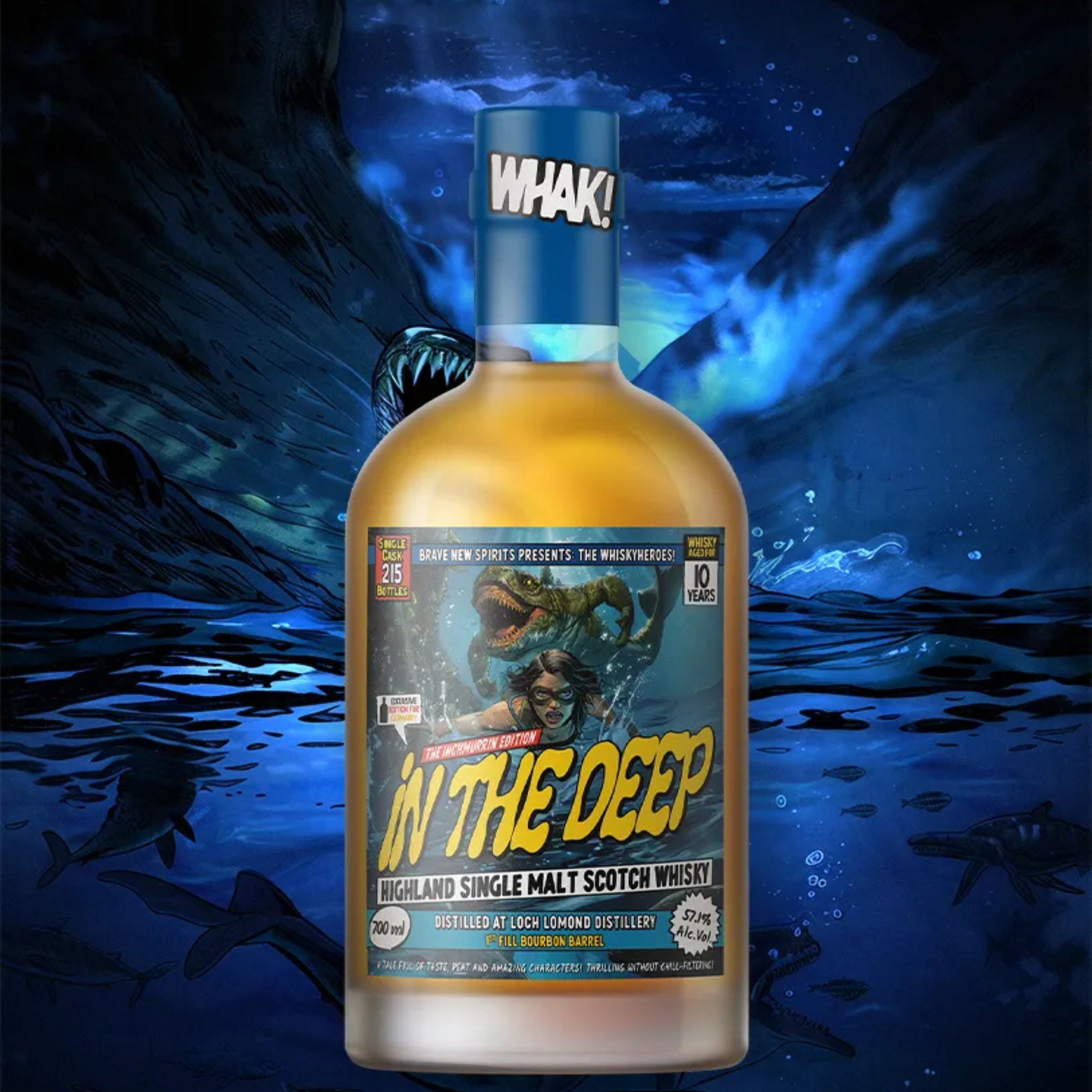 Inchmurrin (Loch Lomond) 10 y.o. Whiskyheroes: In the Deep