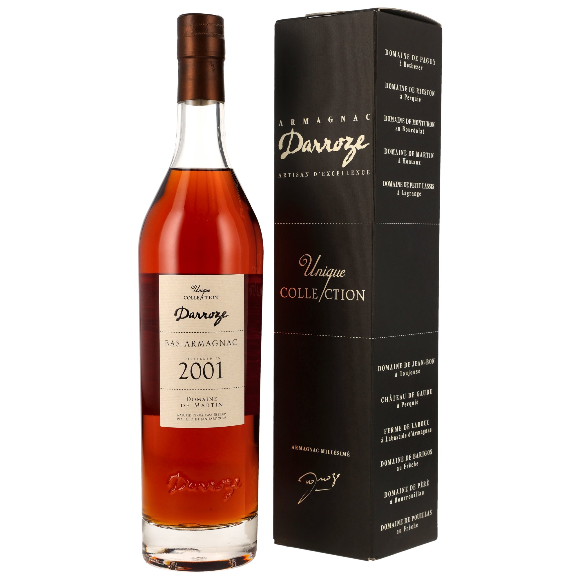 Domaine de Martin 2001/2026 - Armagnac Darroze
