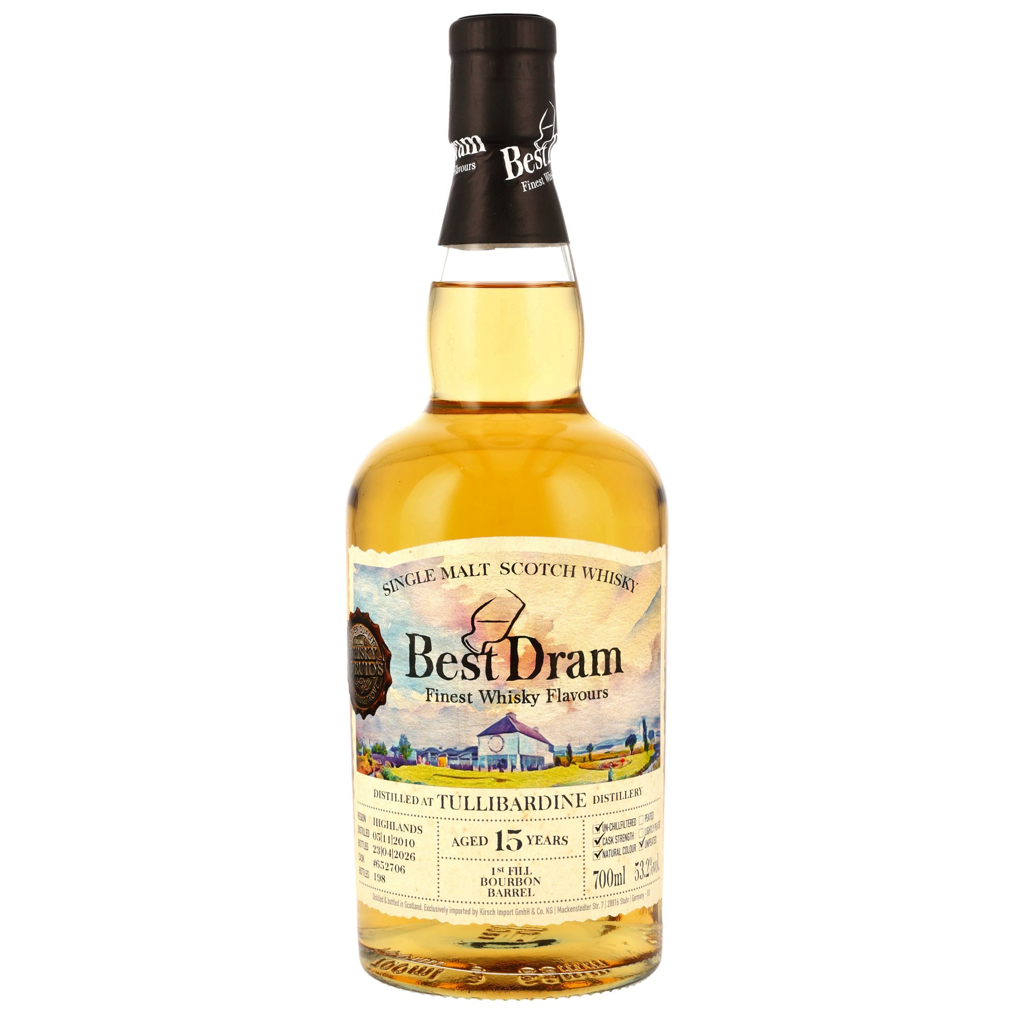 Best Dram Tullibardine 15YO