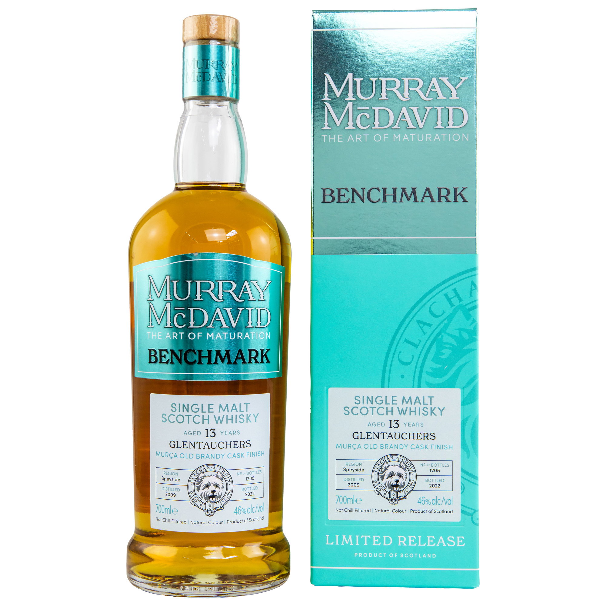 Glentauchers 2009/2022 - 13 y.o. - Murca Old Brandy Cask - Murray McDavid