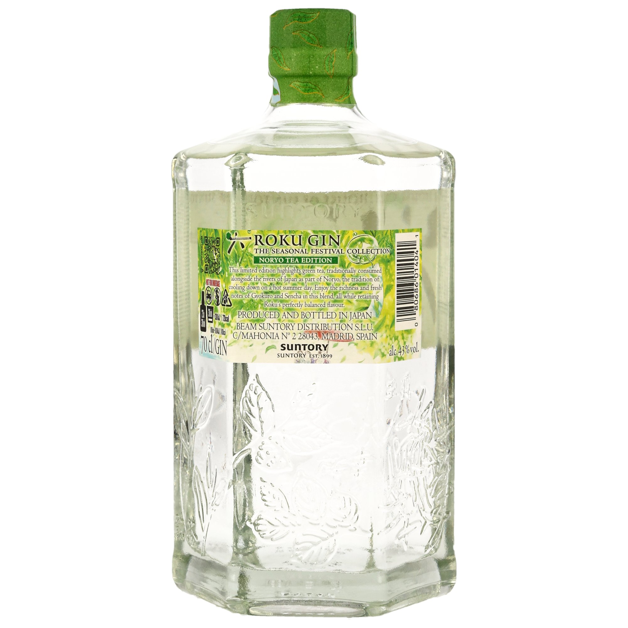 Roku Noryo Tea Japanese Craft Gin