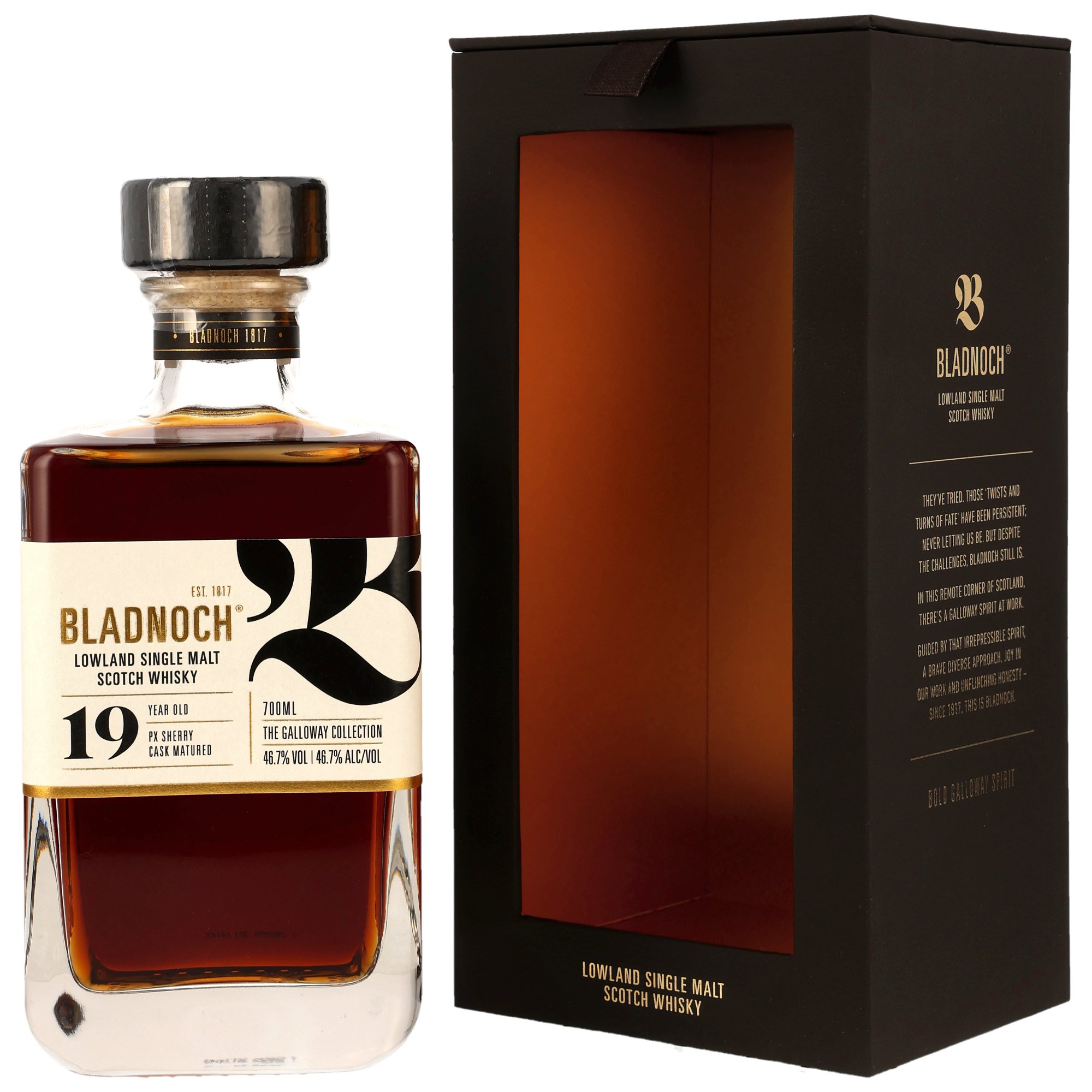Bladnoch 19 y.o. PX Sherry Cask - Galloway Edition