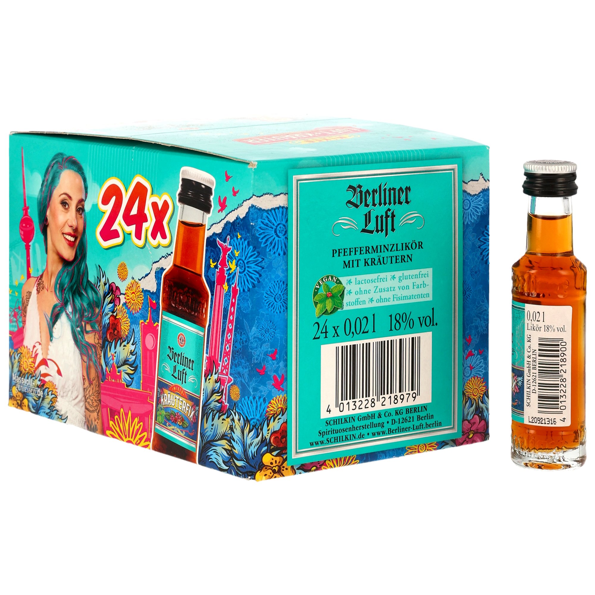 Berliner Luft Mixed Luft+ Kräuterfix Mini VPE 24x0,02