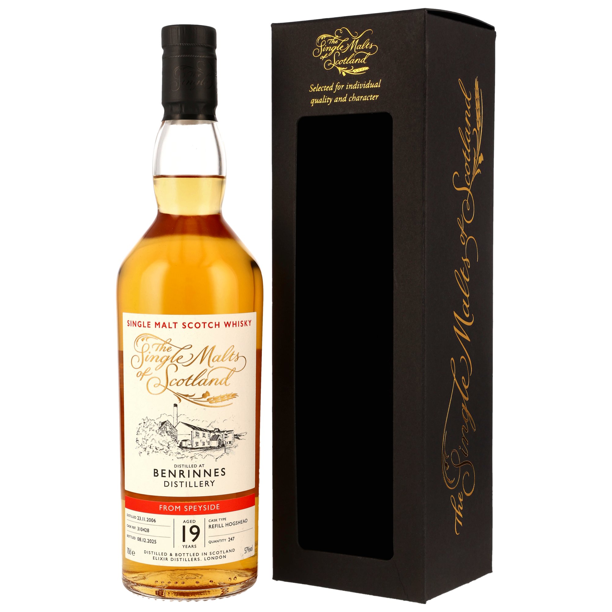 Benrinnes 2006/2025 - 19 y.o. - Refill Hogshead #310428 (SMoS)