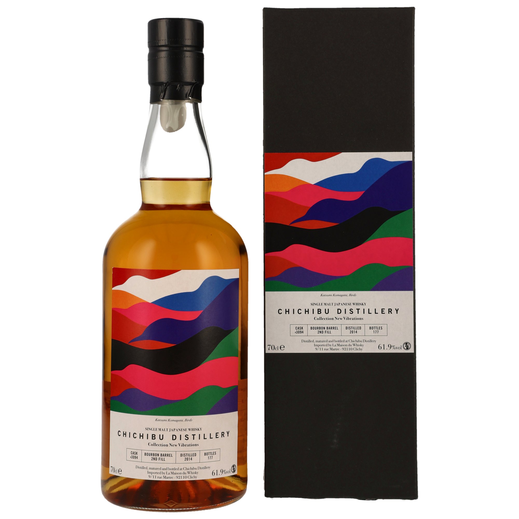 Chichibu Single Malt - 9 y.o. - 2nd Fill Bourbon Cask No #3094 - New Vibrations