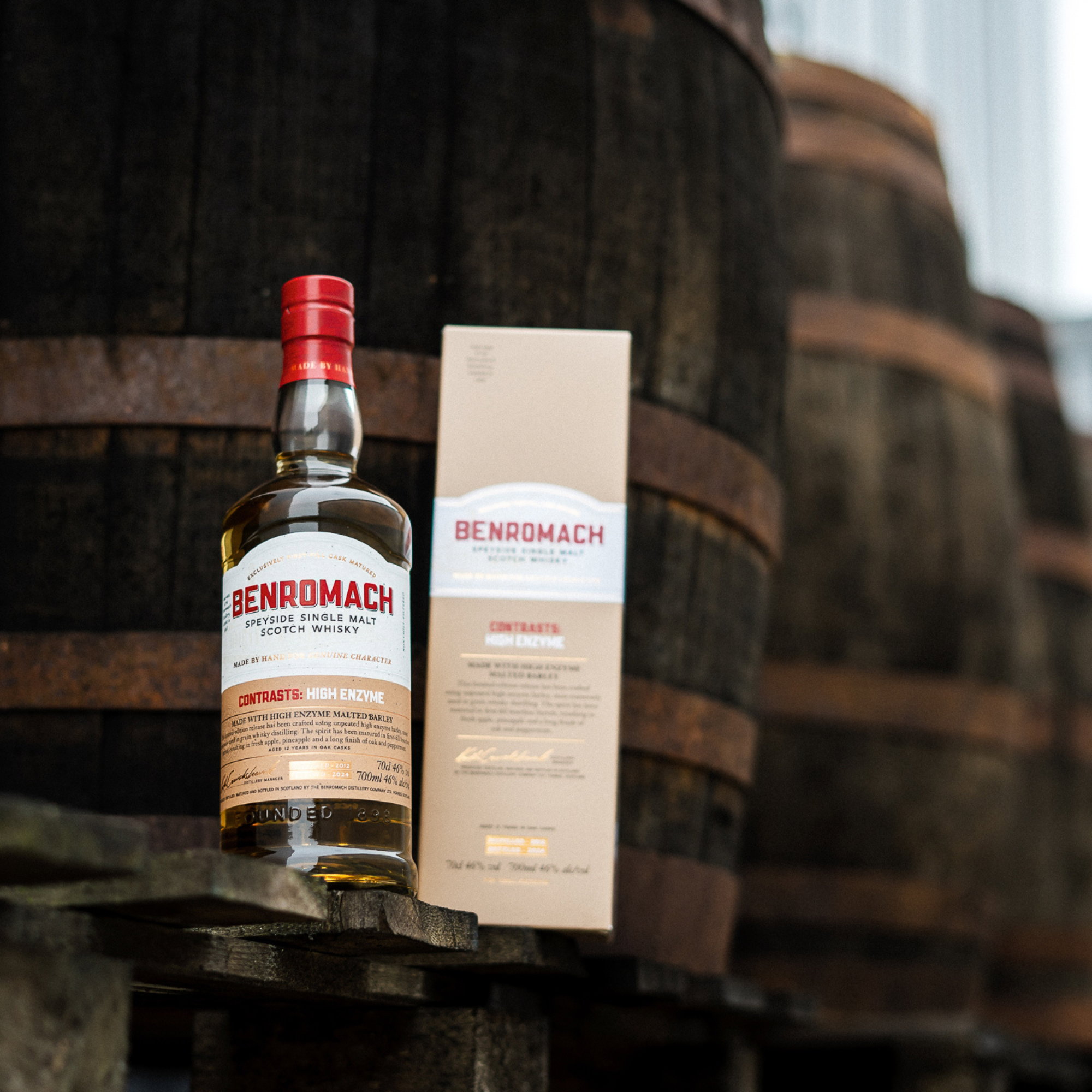 Benromach Contrasts: High Enzyme – 2012/2024 – 1st Fill Bourbon Barrels