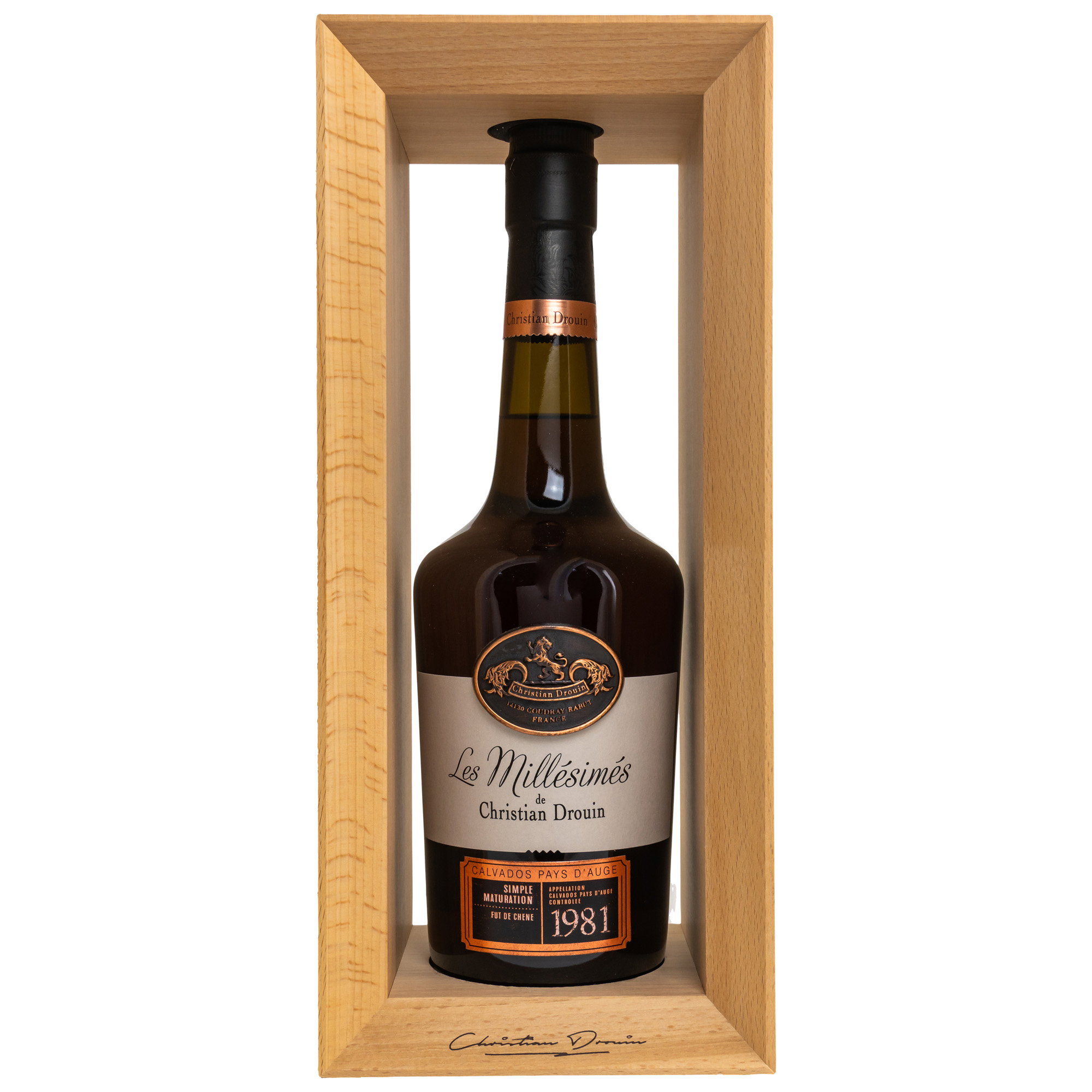 Christian Drouin Millésime 1981/2021 Calvados Pays d'Auge