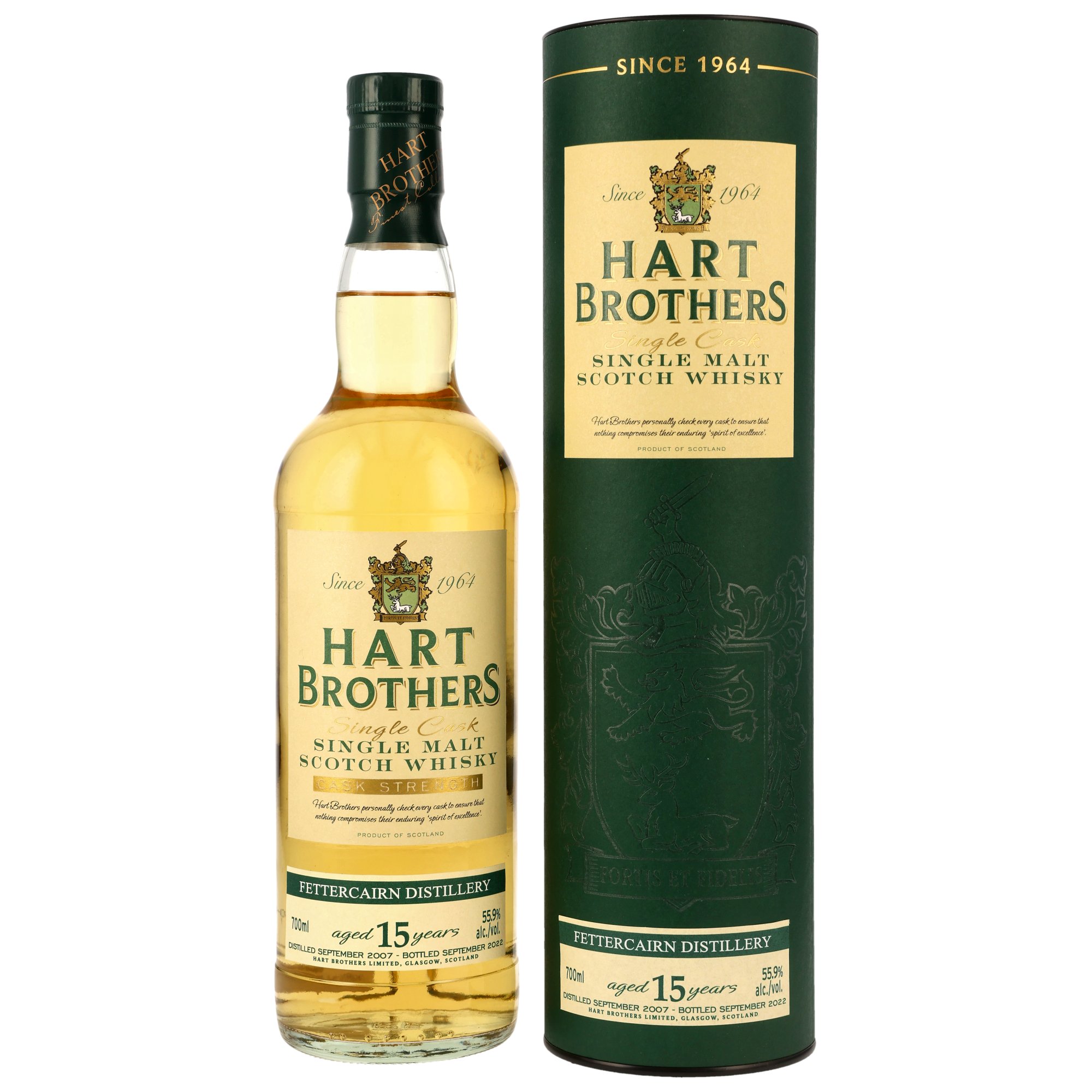 Fettercairn 2007/2022 - 15 y.o. - Cask Strength - Hart Brothers