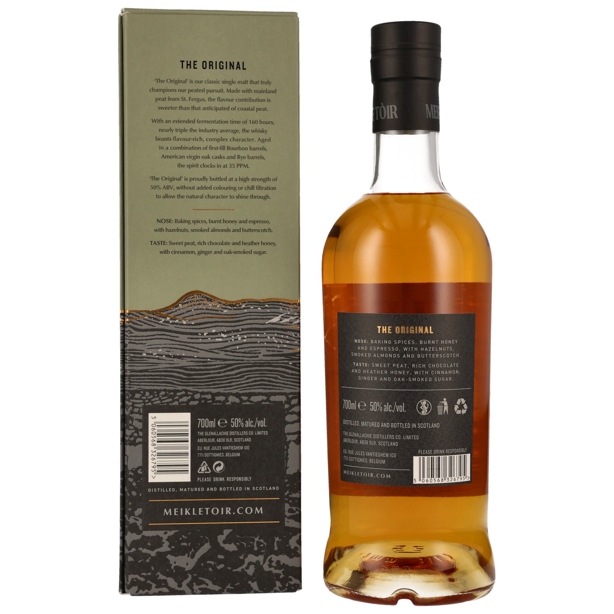 Meikle Toir 5 y.o. The Original - Heavily Peated GlenAllachie