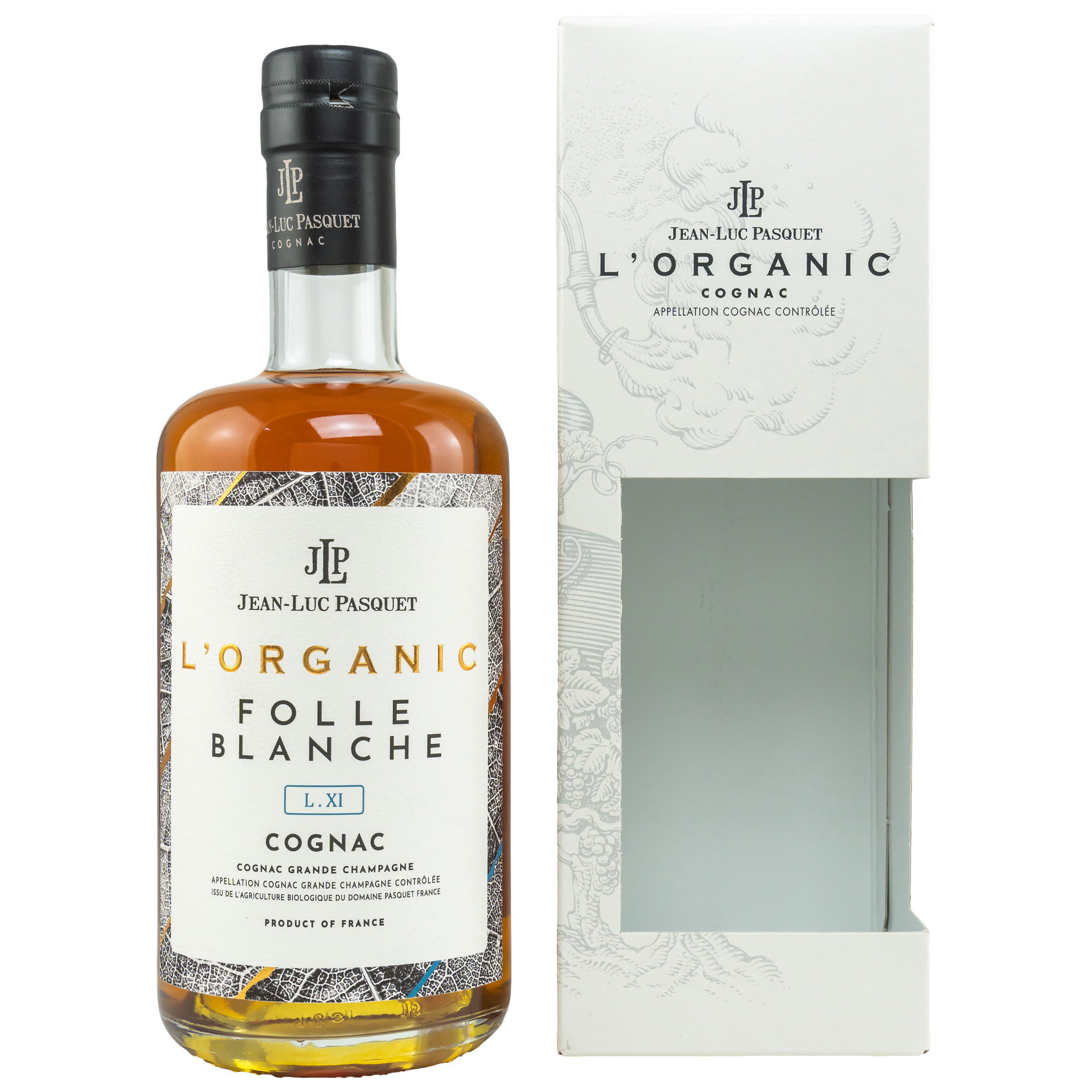 Jean-Luc Pasquet Cognac L' Organic Folle Blanche Lot XI