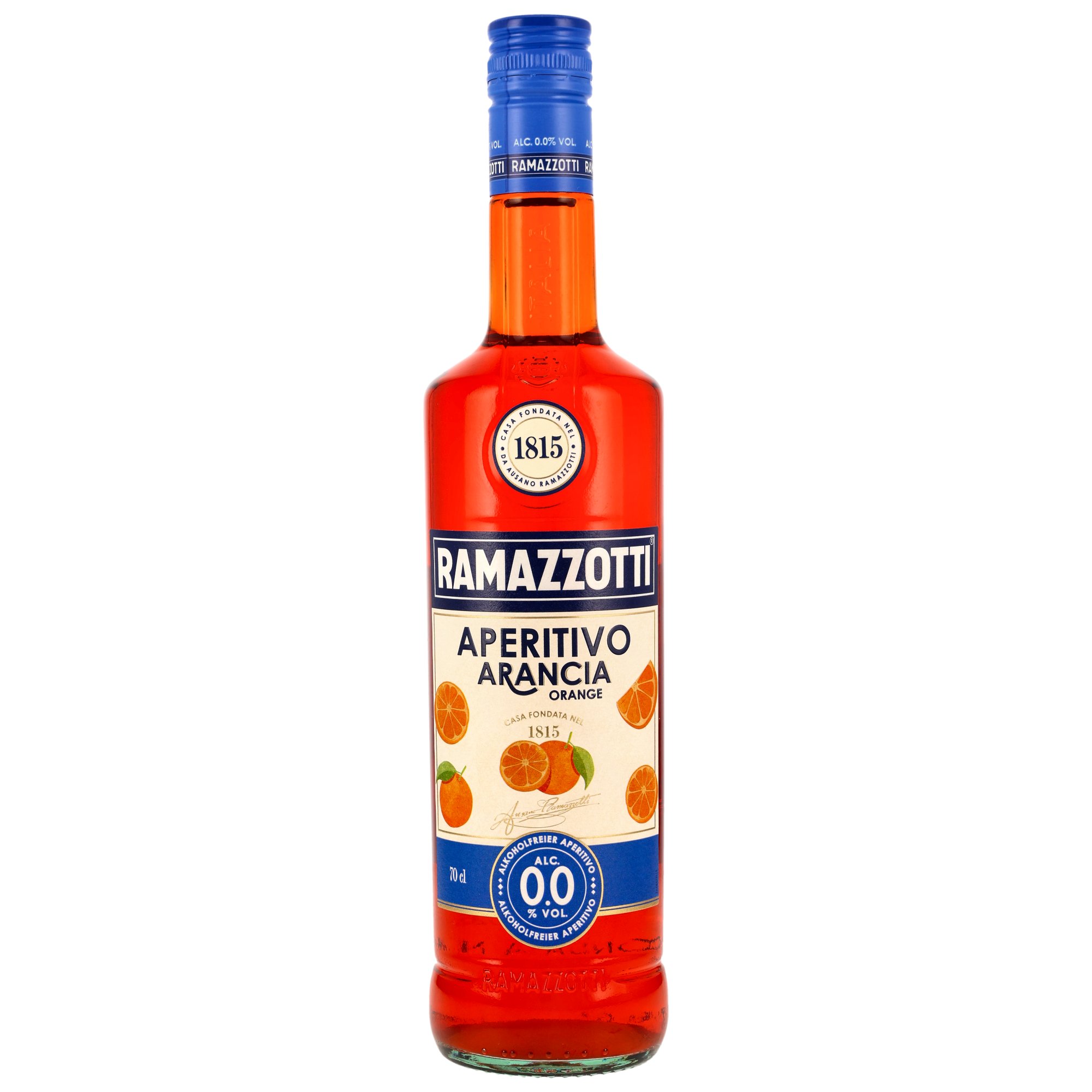 Ramazzotti Aperitivo Arancia 0.0% - MHD 10/2026