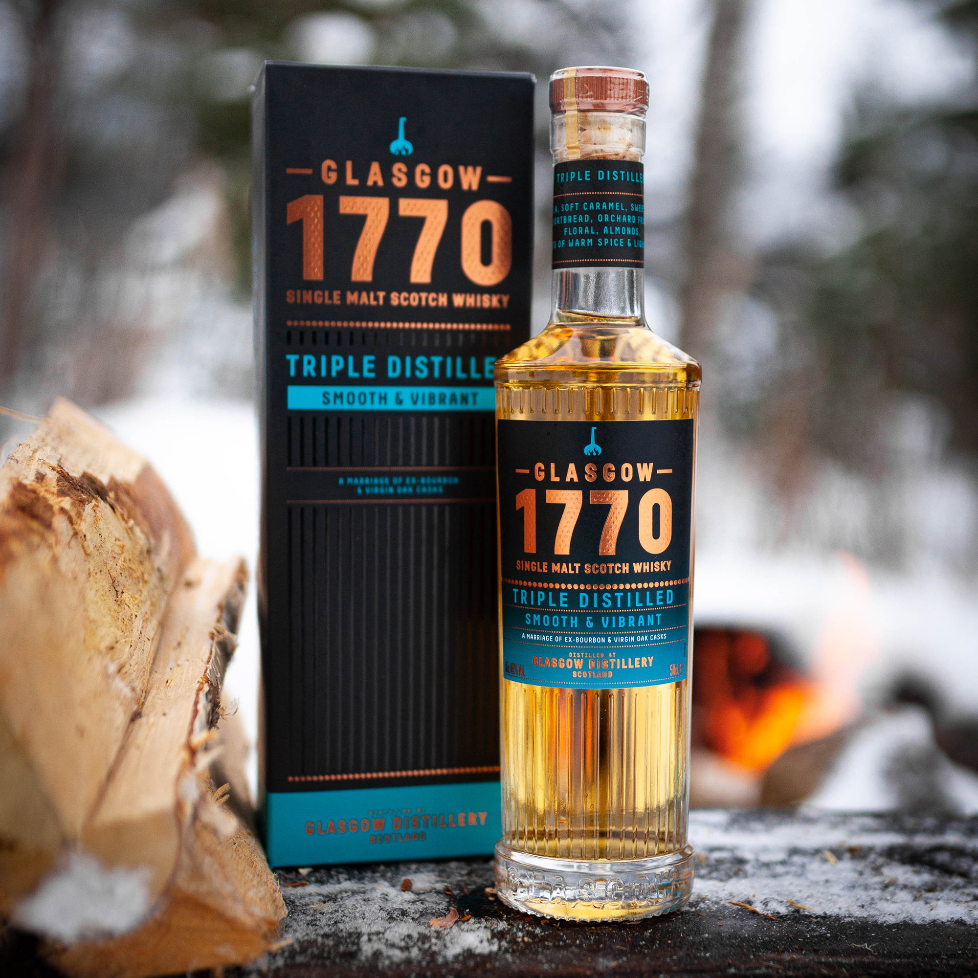 Glasgow 1770 - Triple Distilled Smooth - 700ml in GP