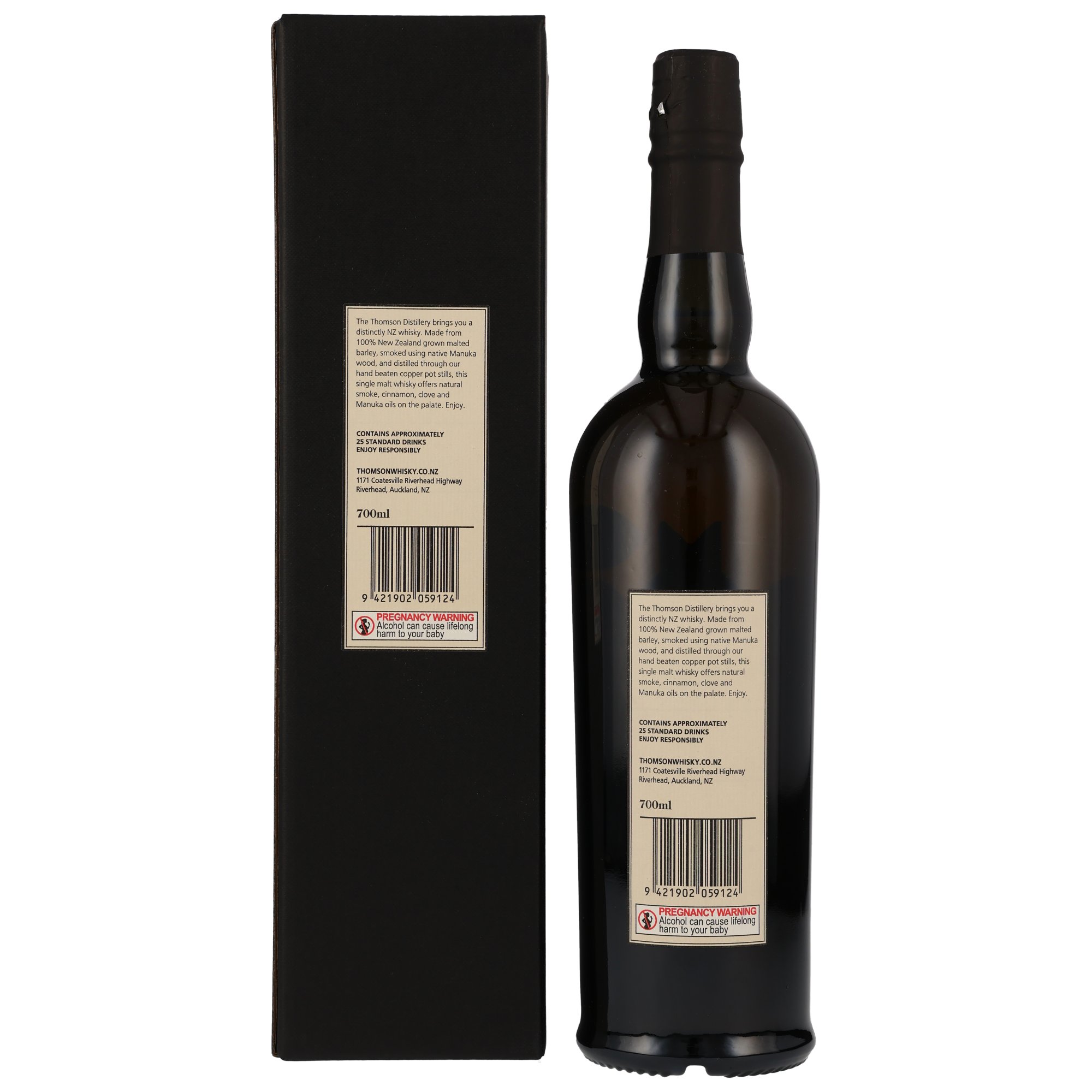 Thomson New Zealand Single Malt Whisky - Manuka Smoke