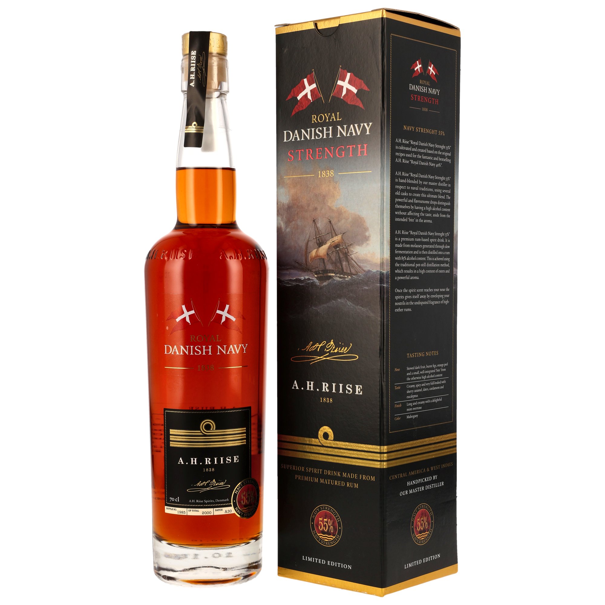 A.H. Riise Danish Navy Strength Neue Ausstattung
