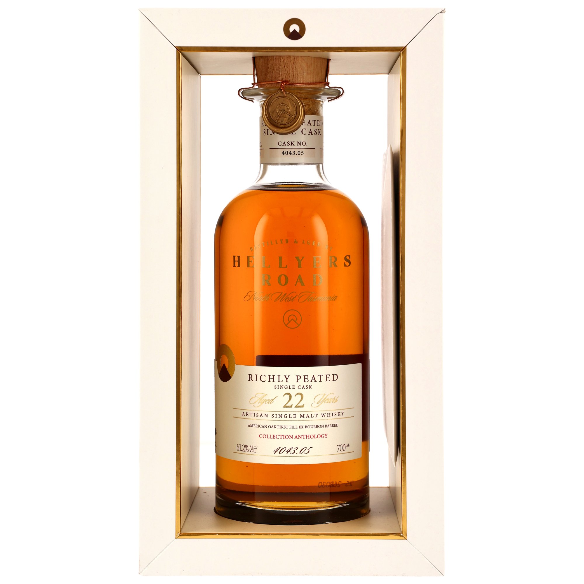 Hellyers Road 2004/2026 - 22 y.o. - 1st. Fill Bourbon Barrel #4043.05
