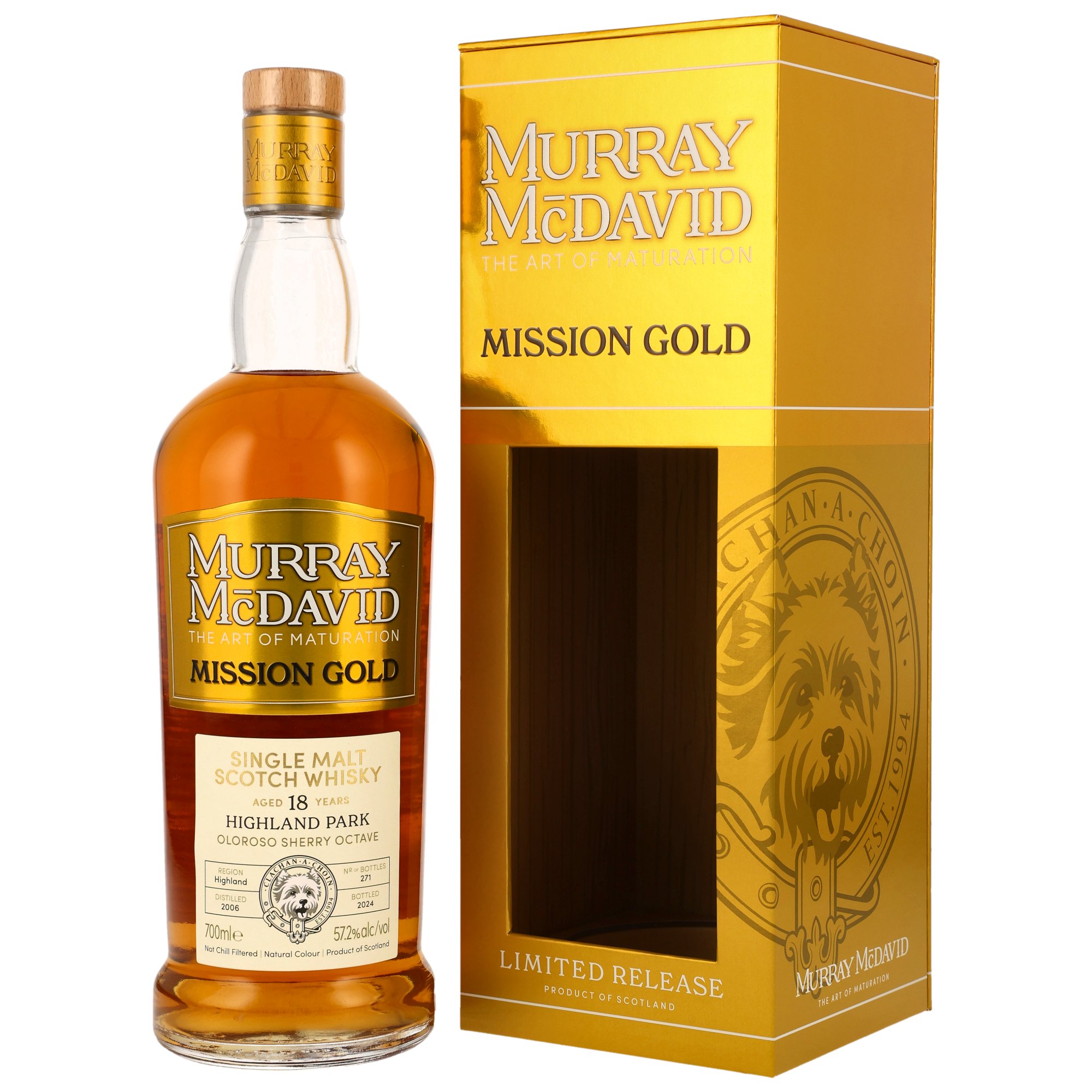 Highland Park 2006/2024 - 18 y.o. - Oloroso Casks #2310056-58 - Murray McDavid