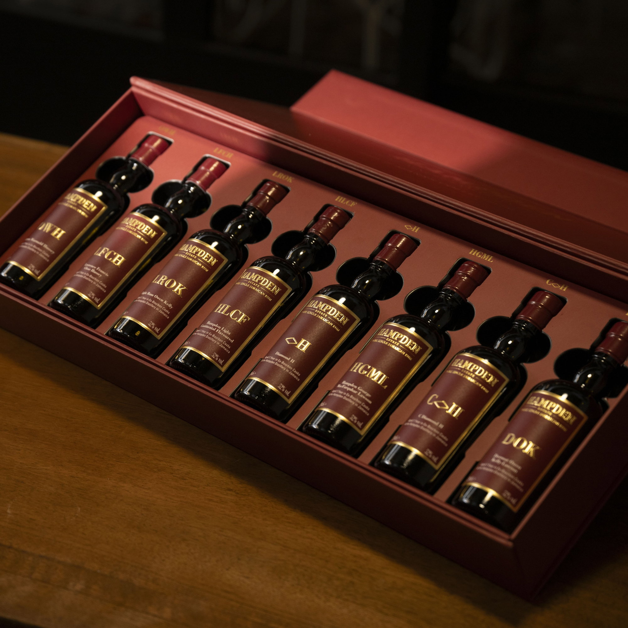 Hampden 8 Marks Collection 8x0,2l Aged 1 Year in Ex-Bourbon Casks