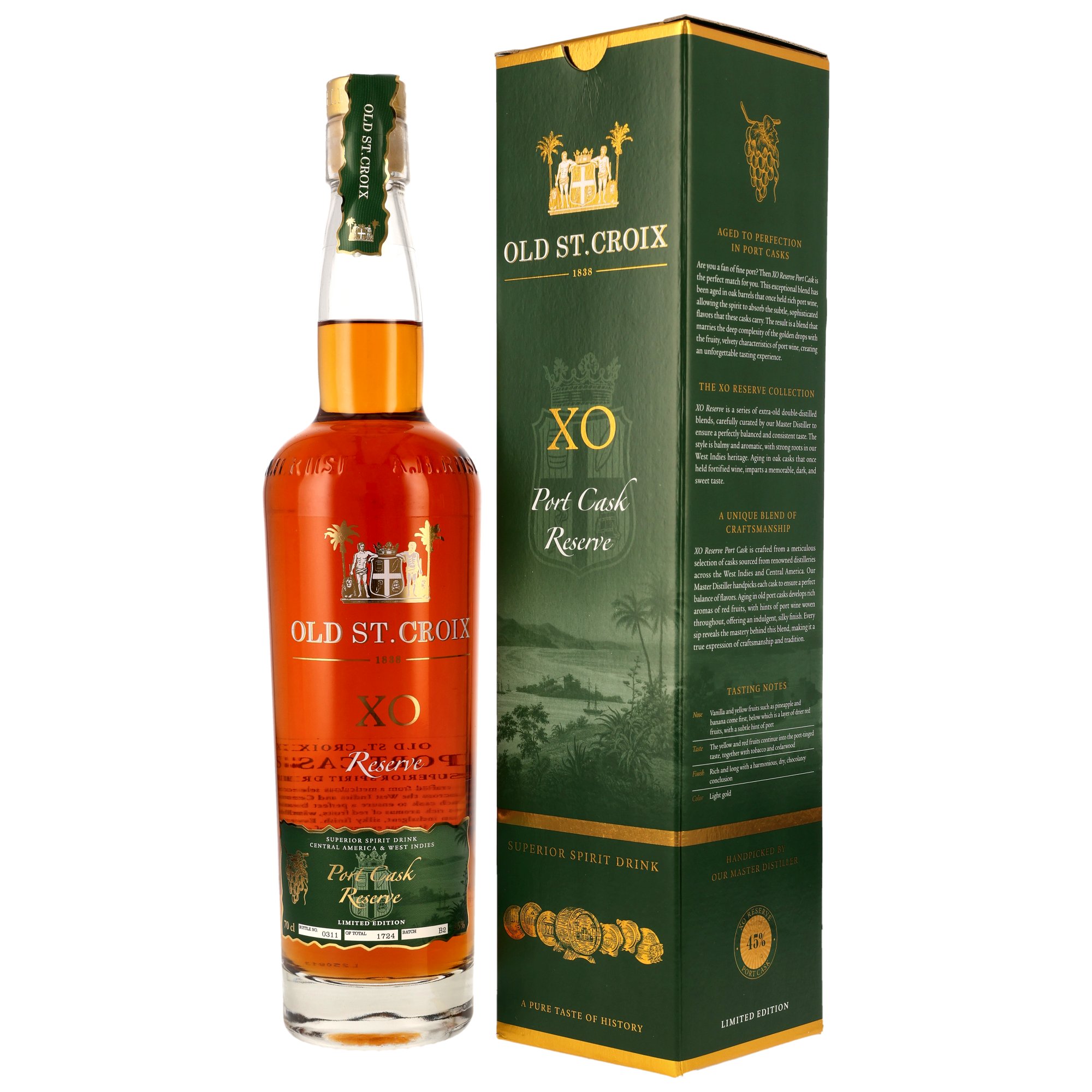 Old St. Croix (Riise) XO Port Cask