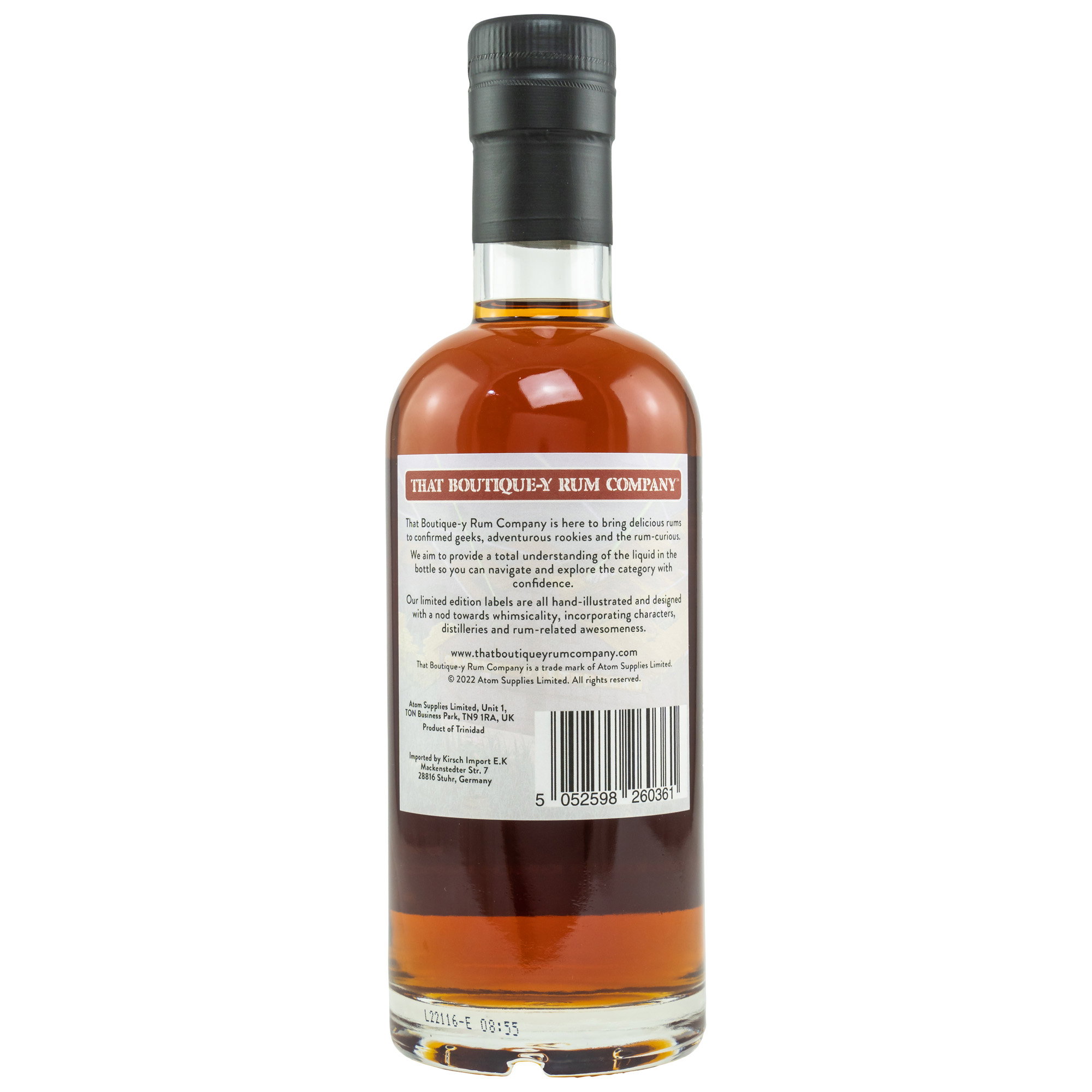 Caroni, Trinidad - Traditional Column Rum 23 y.o.  - Batch 11 (That Boutique-y Rum Company)