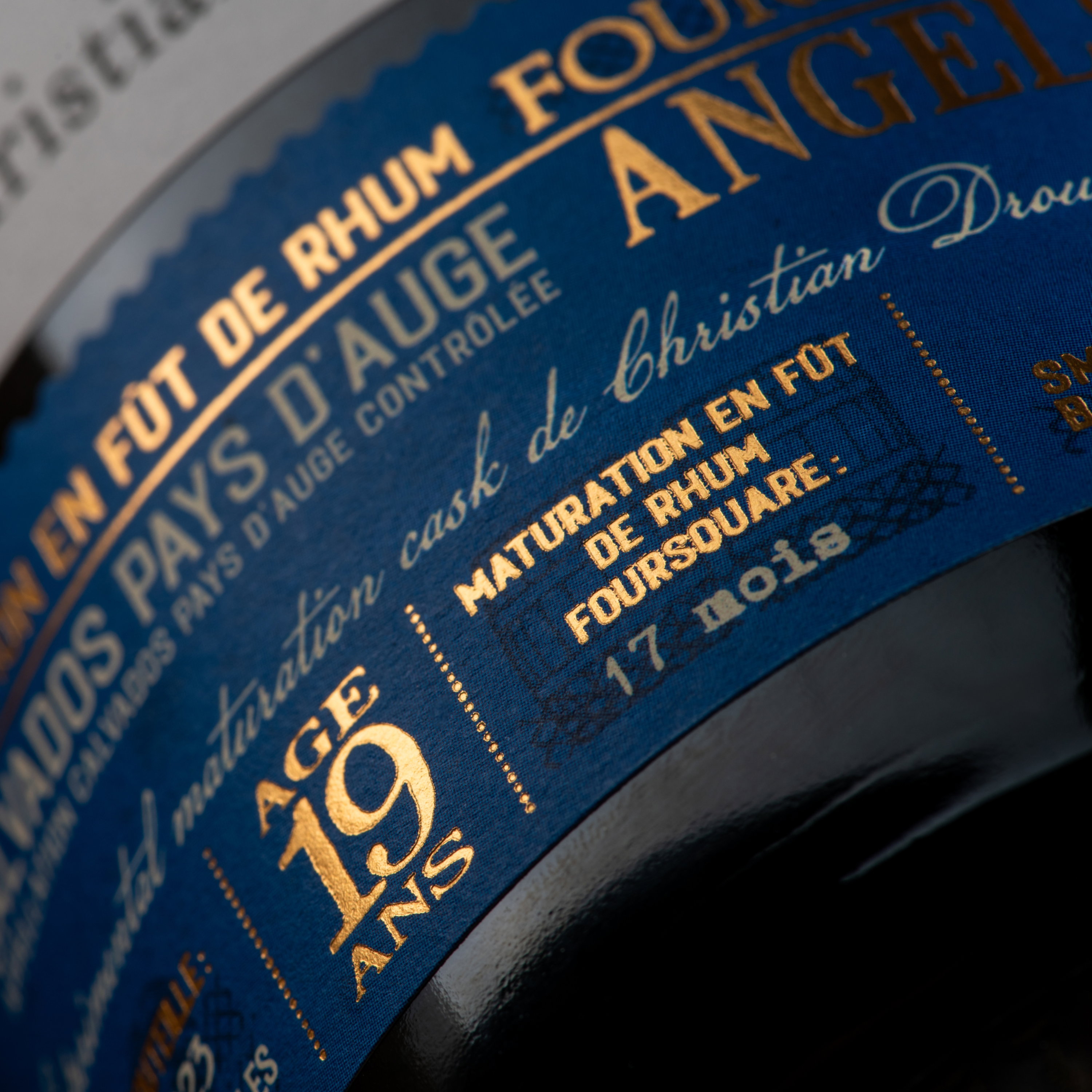 Christian Drouin 19 ans d'âge Foursquare Angels - Calvados Pays d'Auge