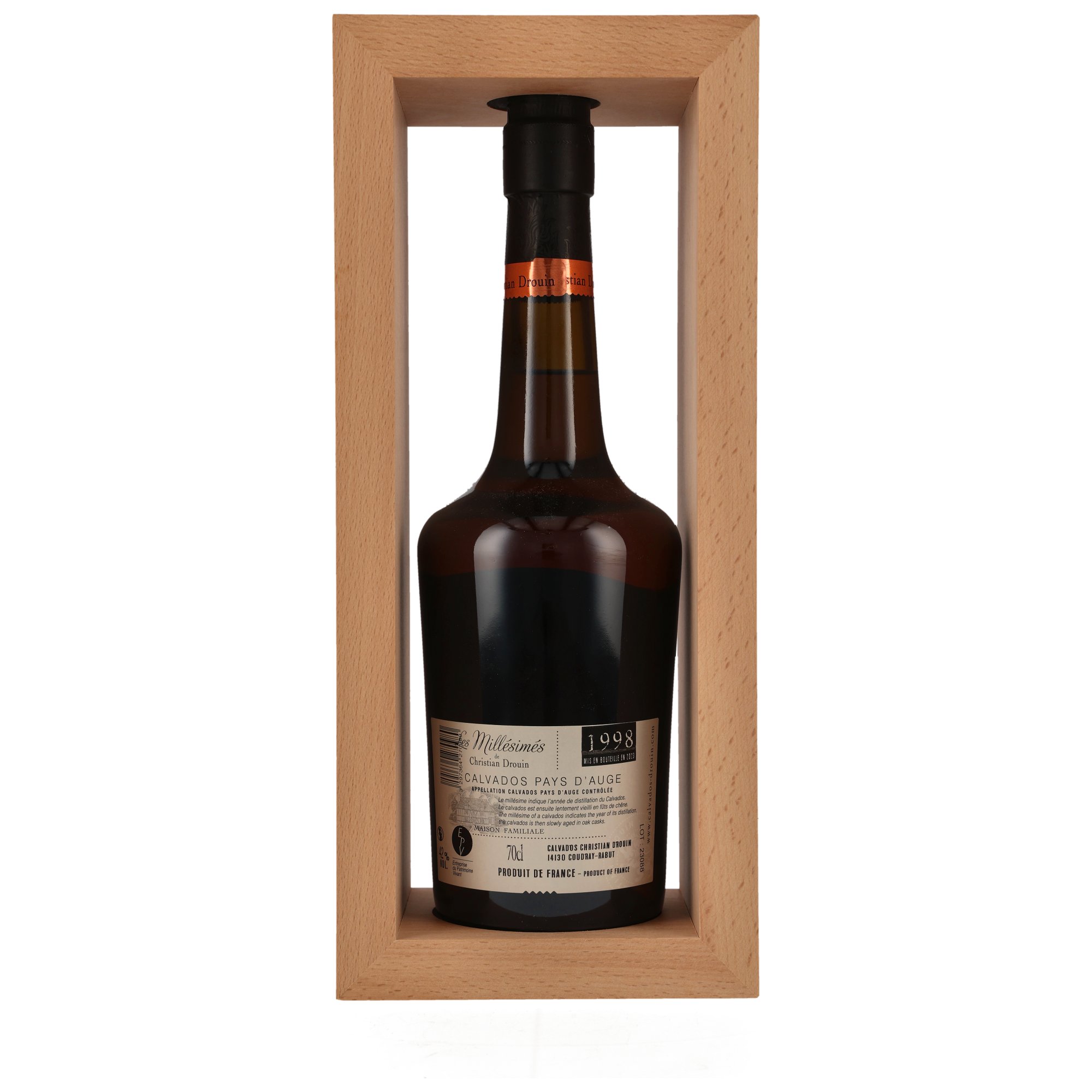 Christian Drouin Millésime 1998/2023 Calvados Pays d'Auge