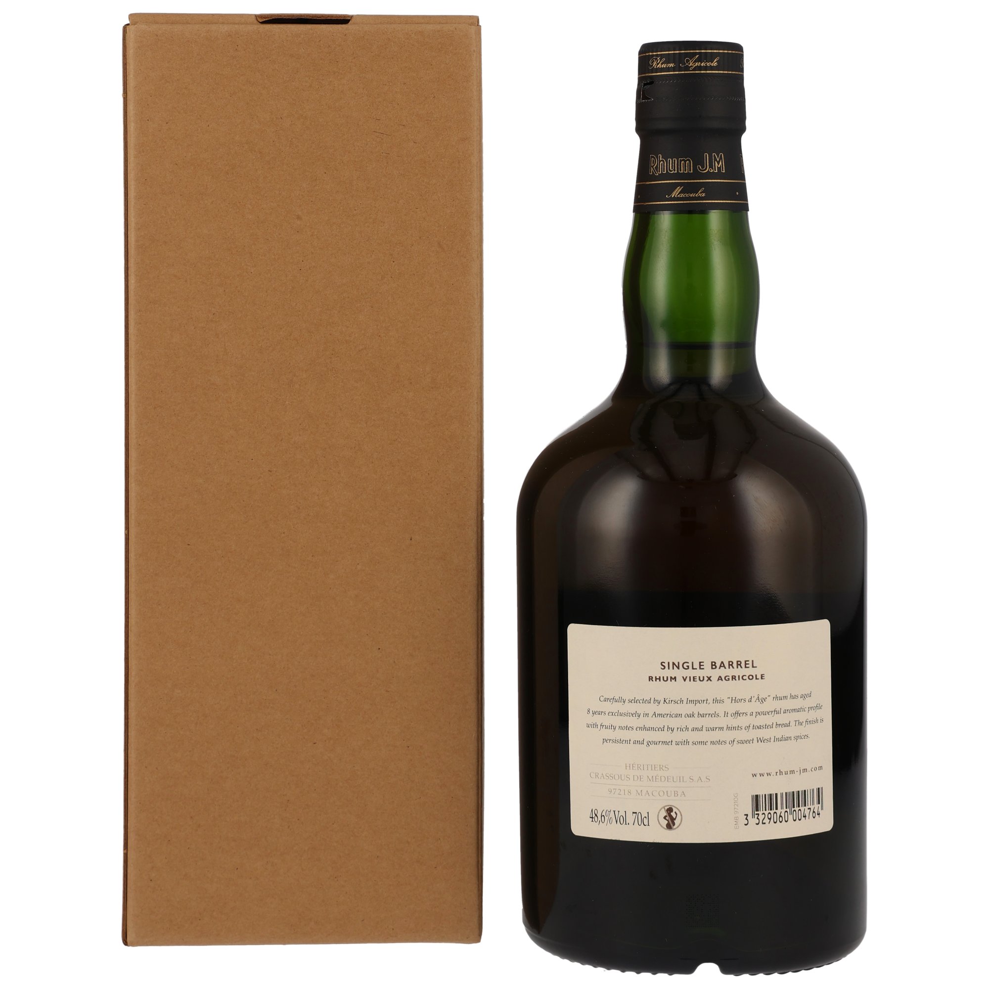 Rhum J.M 2014/2023 - Single Barrel Fut # 210098