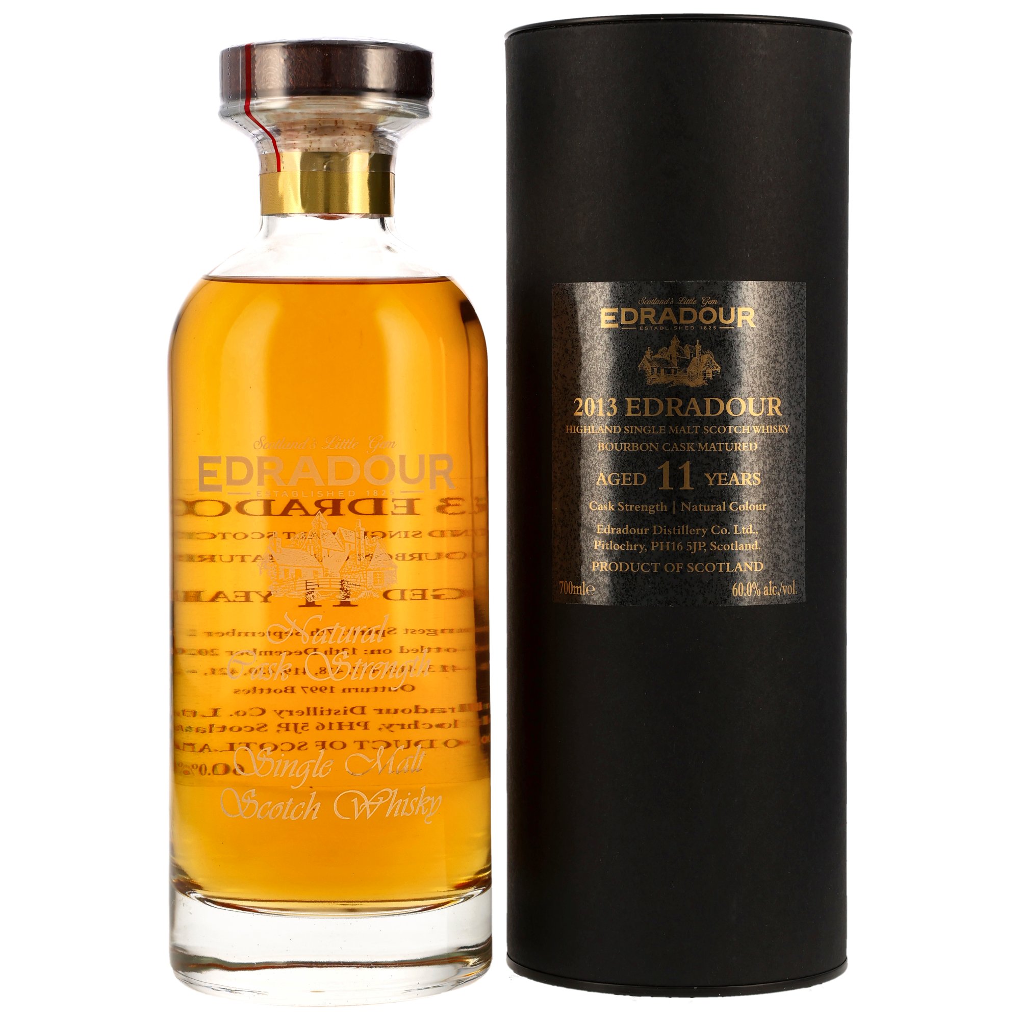 Edradour 2013/2024 - 11 y.o. - Natural Cask Strength - #413, 415, 417-424 Ibisco Bourbon