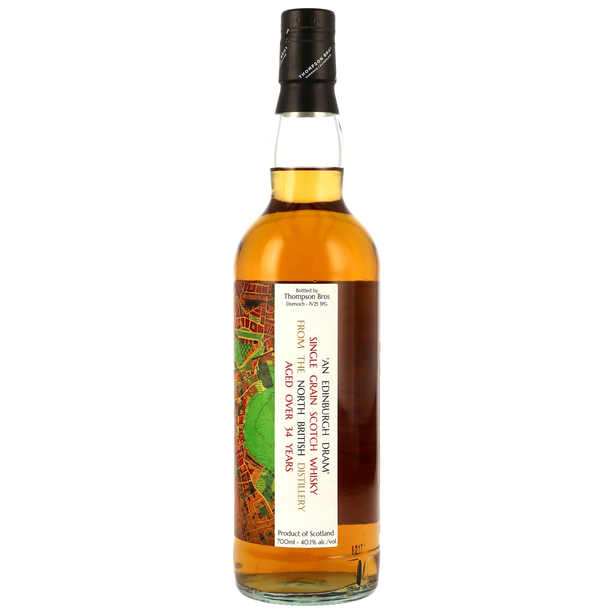 North British 34 y.o. - Single Grain - An Edinburgh Dram - Thompson Bros.