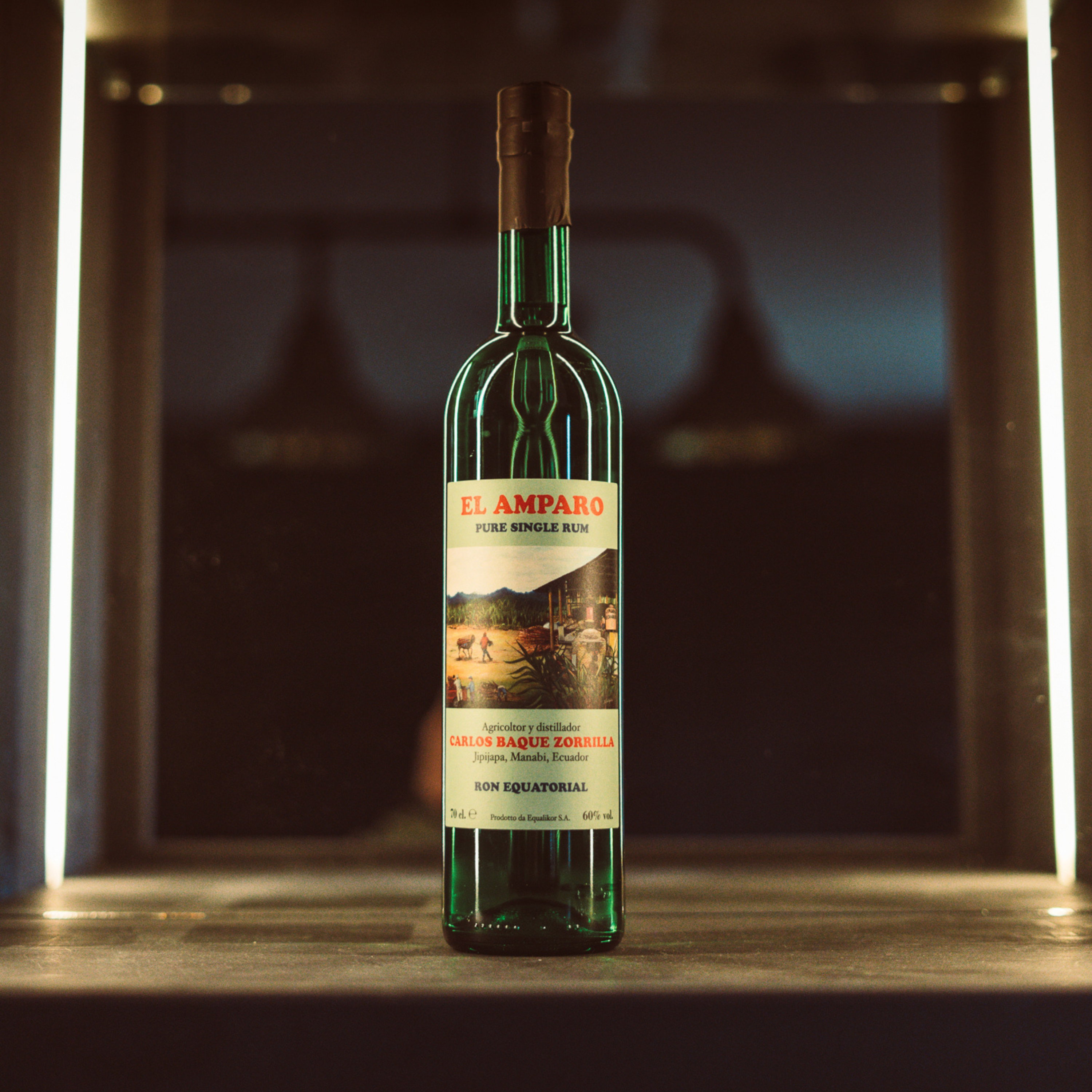 El Amparo Carlos Baque Zorrila Ron Equatorial