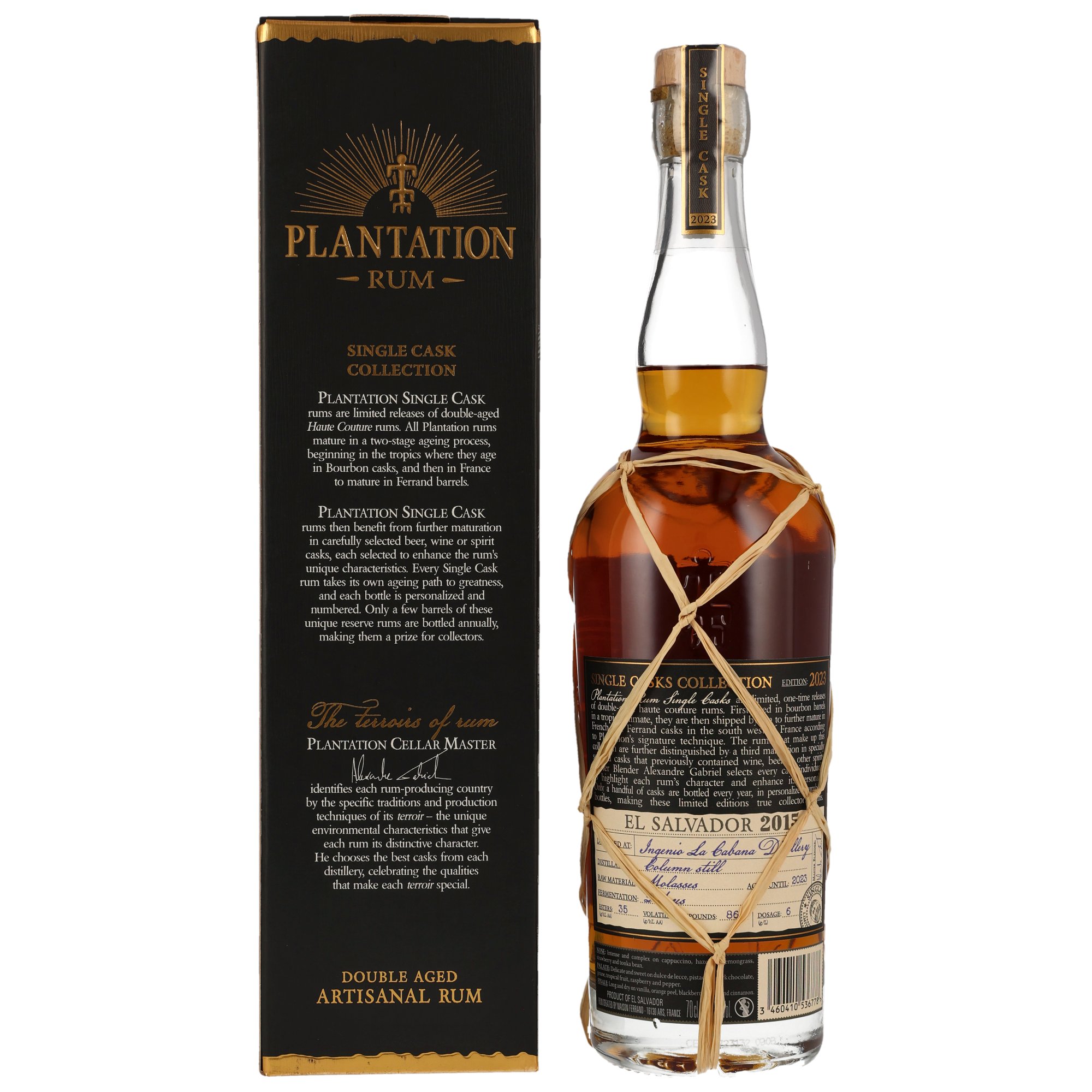 Plantation Rum El Salvador 2015/2023 - Single Cask Collection 2023