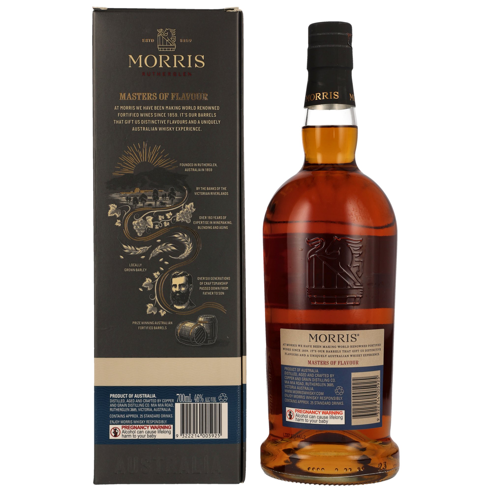 Morris Australian Malt Whisky - Muscat Barrels