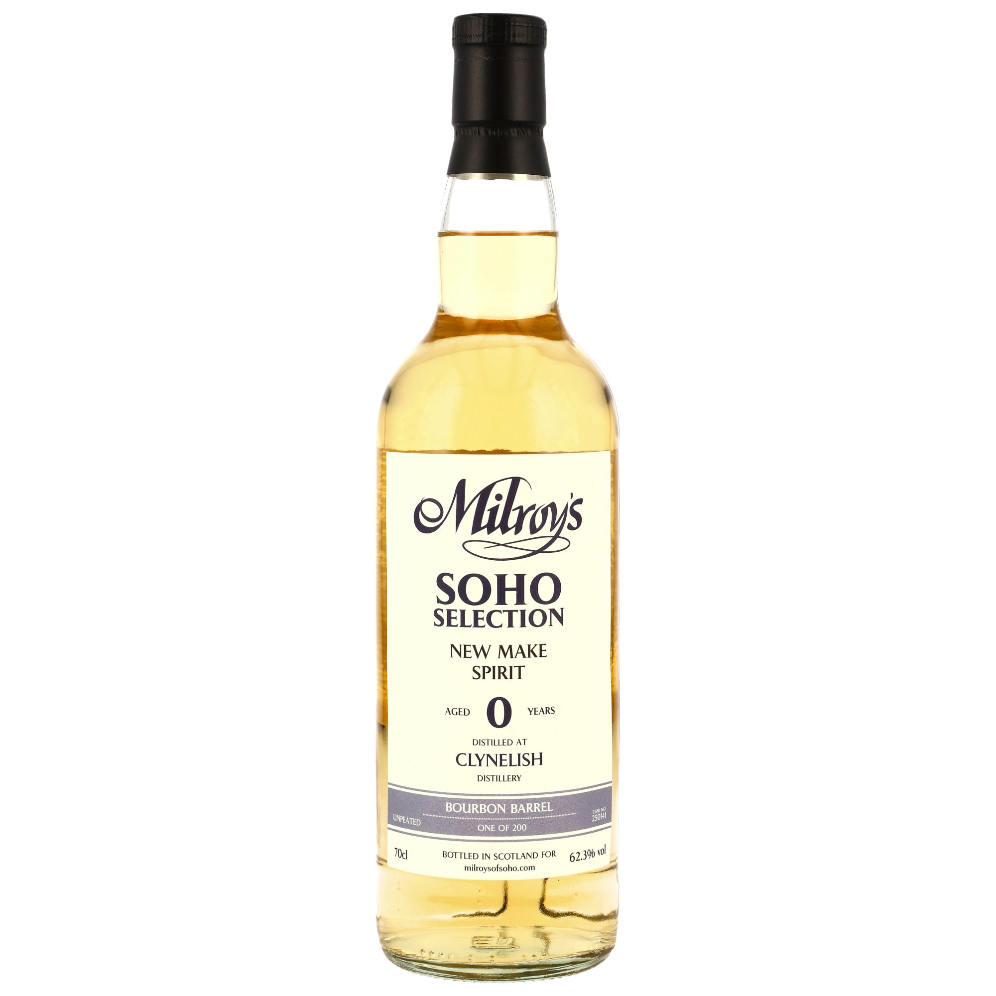 Clynelish New Make 2025/2025 - 0 y.o. - Bourbon Barrel #250141 - Milroys