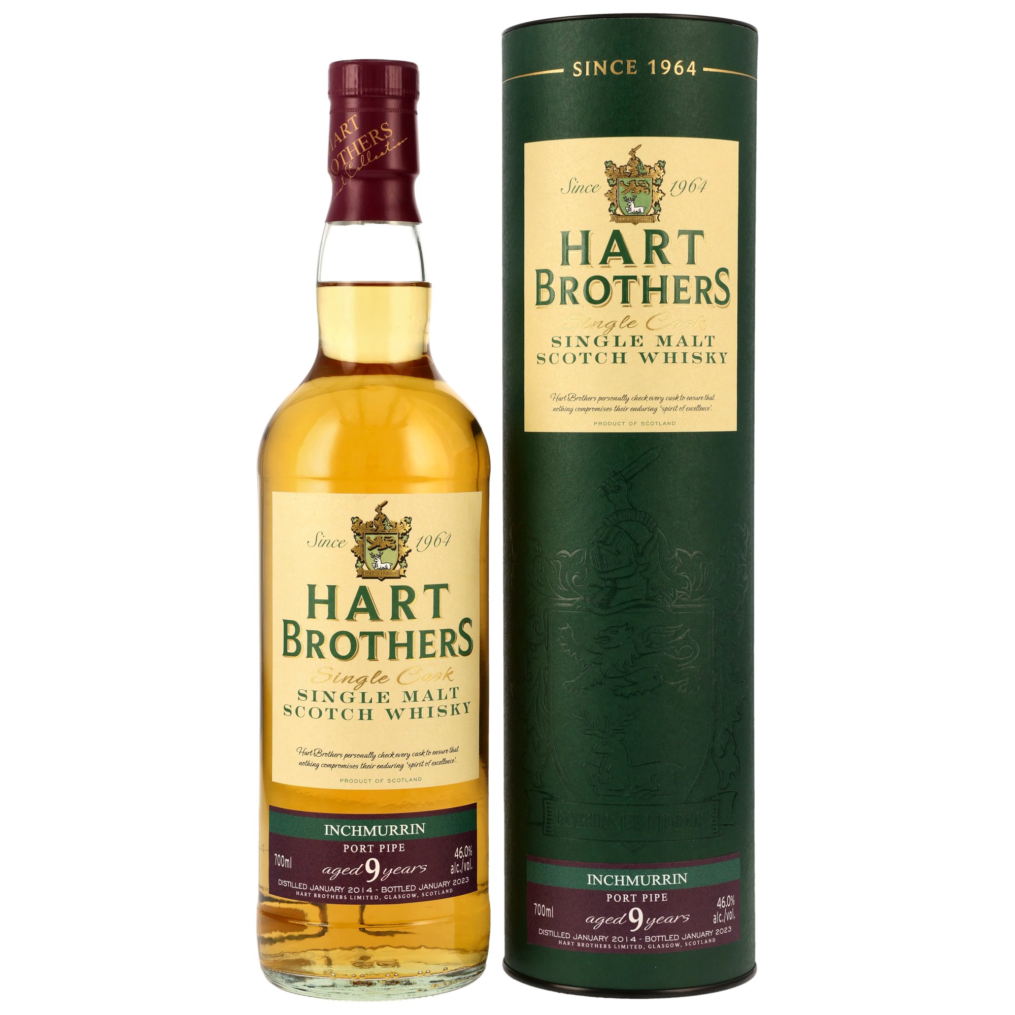 Inchmurrin 2014/2023 - 9 y.o. - Port Pipe - Hart Brothers