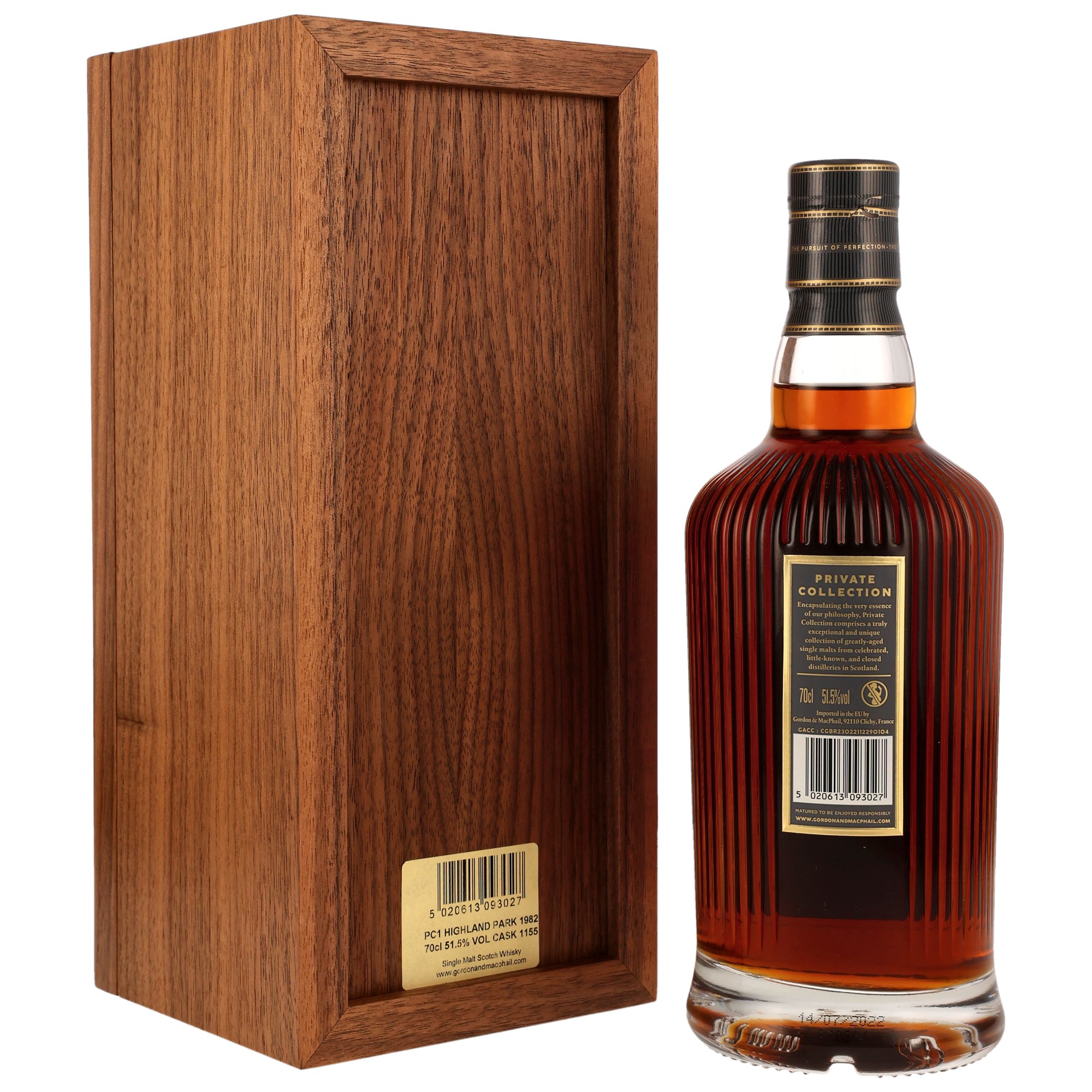 Highland Park 1982/2022 - 40 y.o. - Refill Sherry Puncheon #1155 - G&M PVC Private Collection