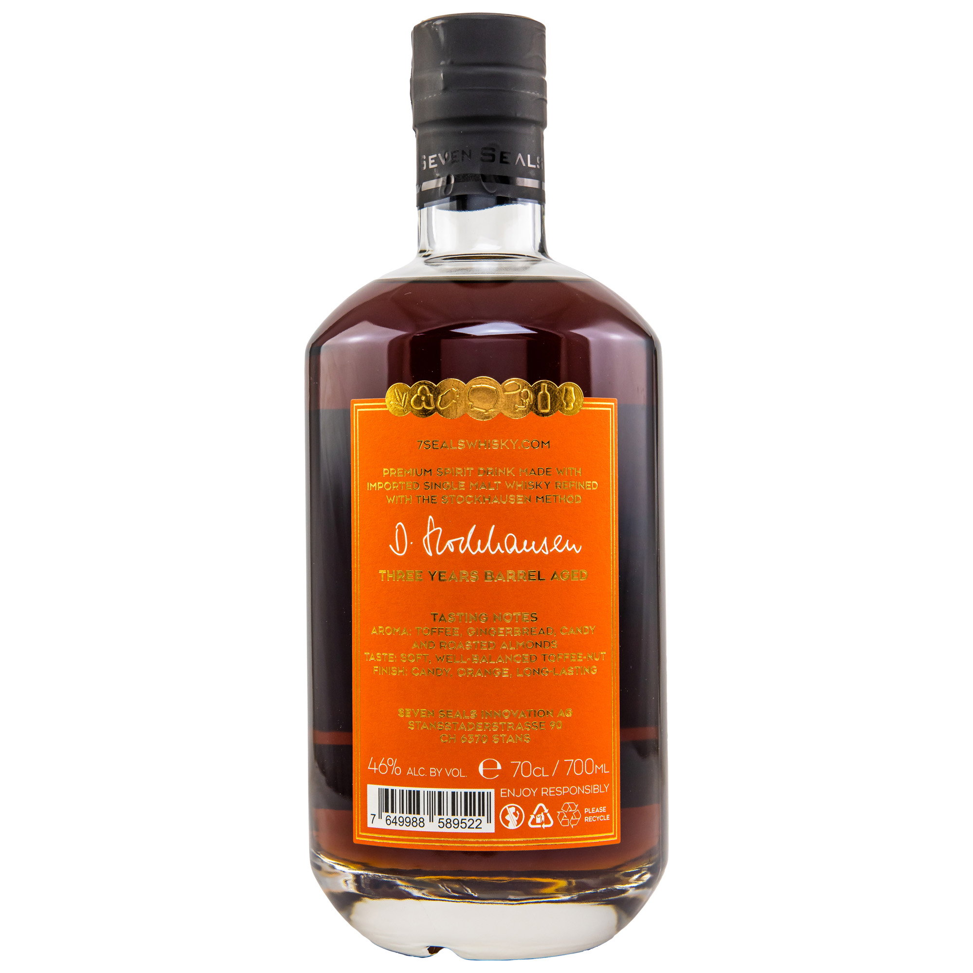 Seven Seals Malted Barley Spirit Sherry Wood Finish