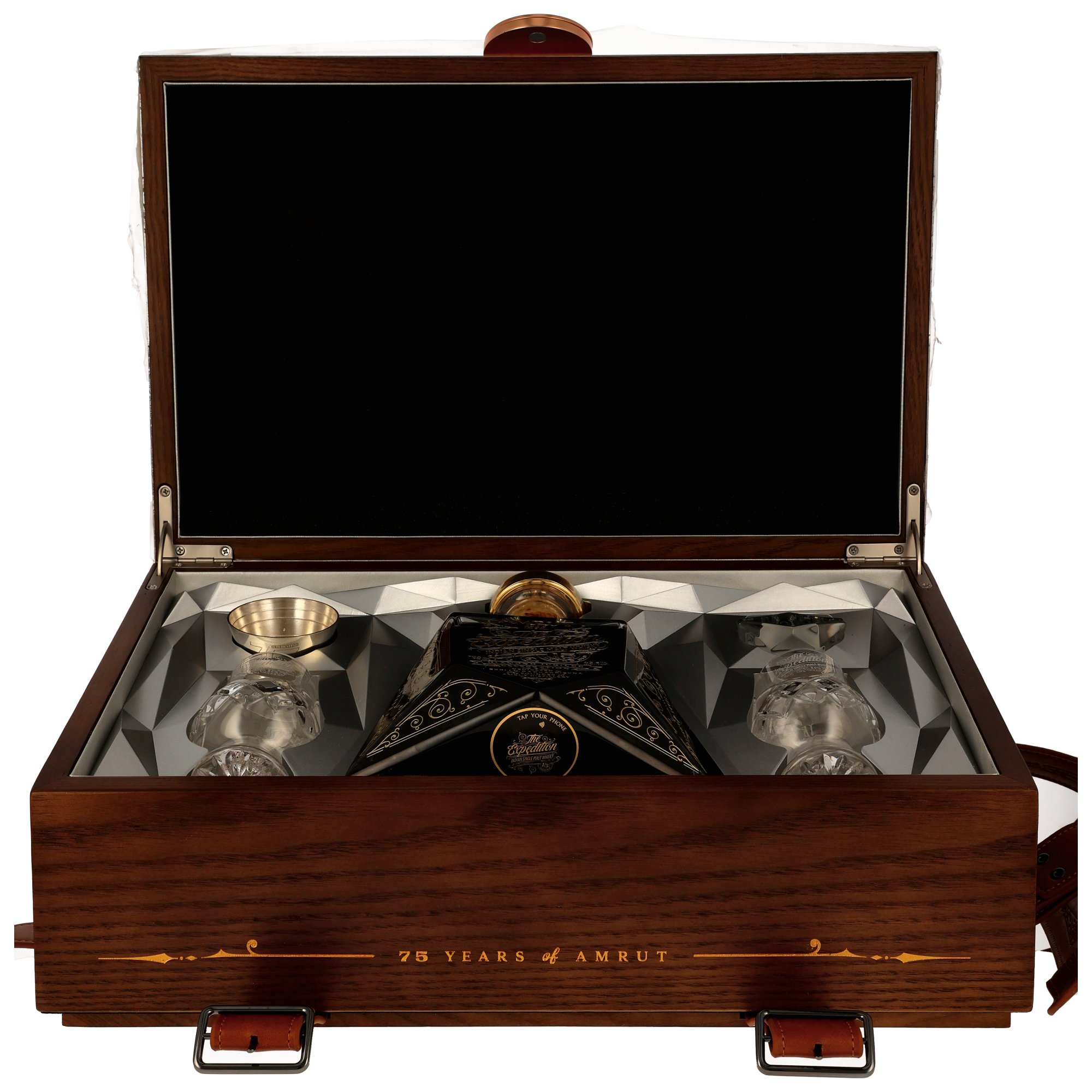 Amrut Expedition Single Malt Whisky - PX Sherry Butt, Ex-Bourbon Reverse Finish + 2x 5cl Mini