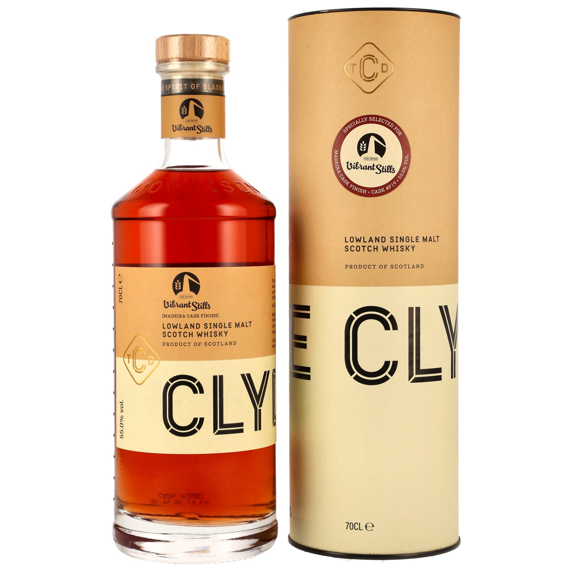 Clydeside 2019/2026 - 7 y.o. -  Madeira Cask Finish #F19