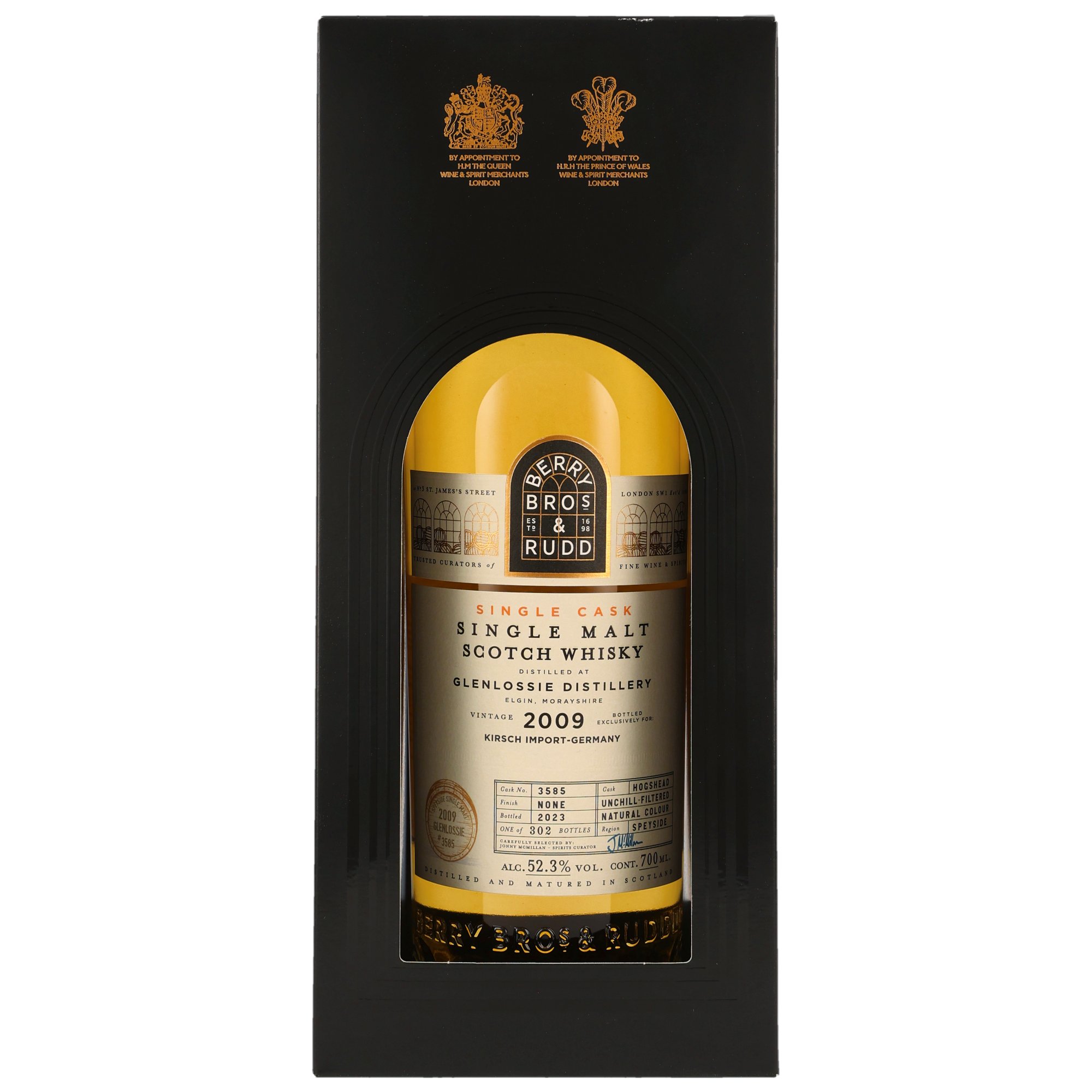 Glenlossie 2009/2023 - #3585 (Berry Bros & Rudd) KIRSCH
