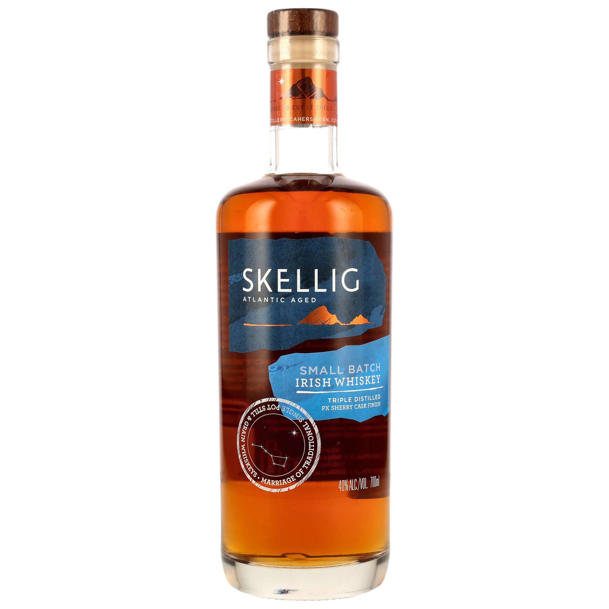 Skellig Small Batch Irish Whiskey PX Sherry Cask Finish