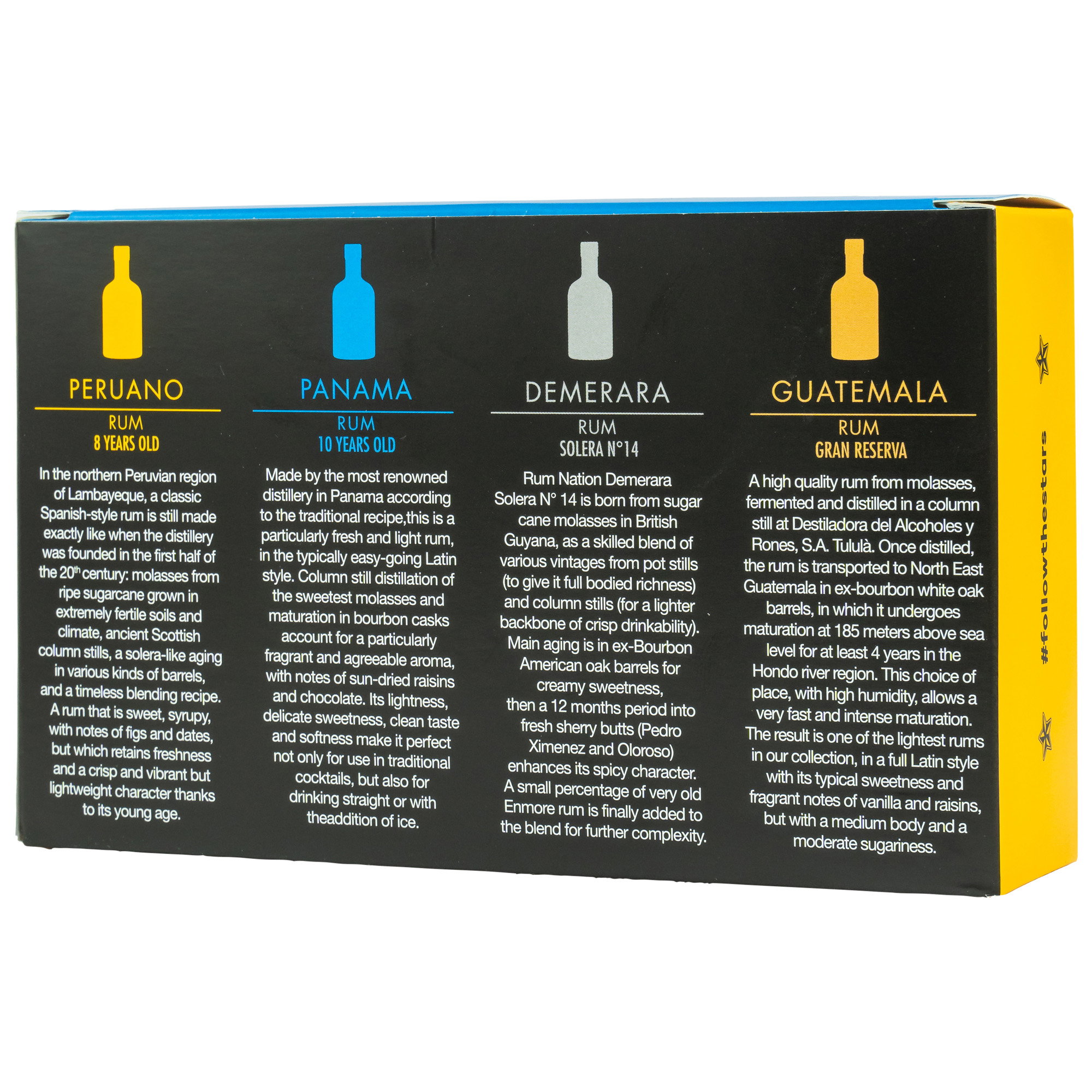 Rum Mini Collection 4x 0,05l - Rum Nation