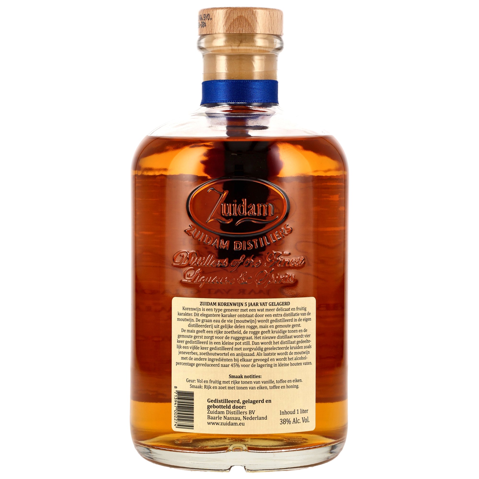 Zuidam Korenwijn Genever 5 y.o. - LITER