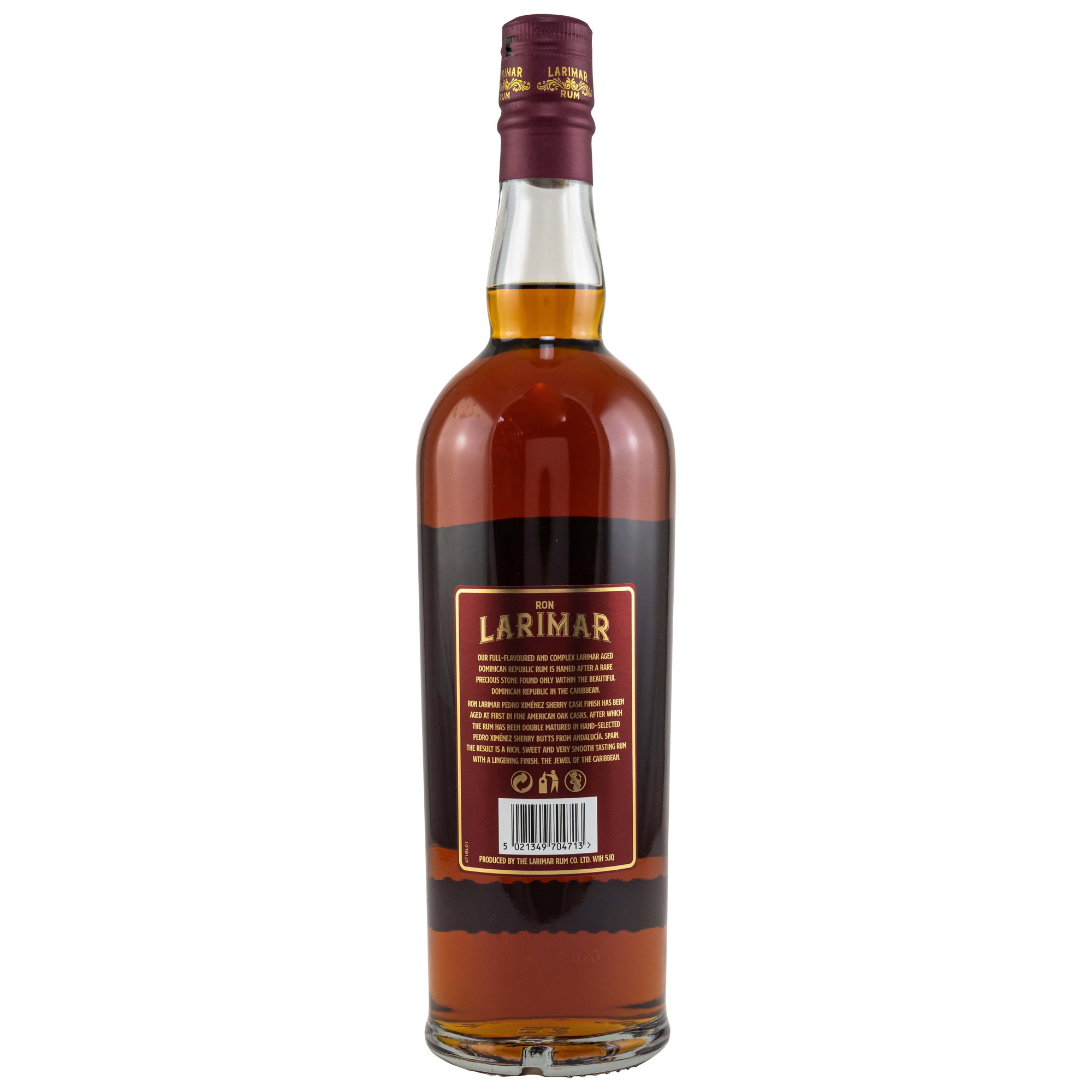 Ron Larimar PX Cask Finish - Dominican Republic Rum