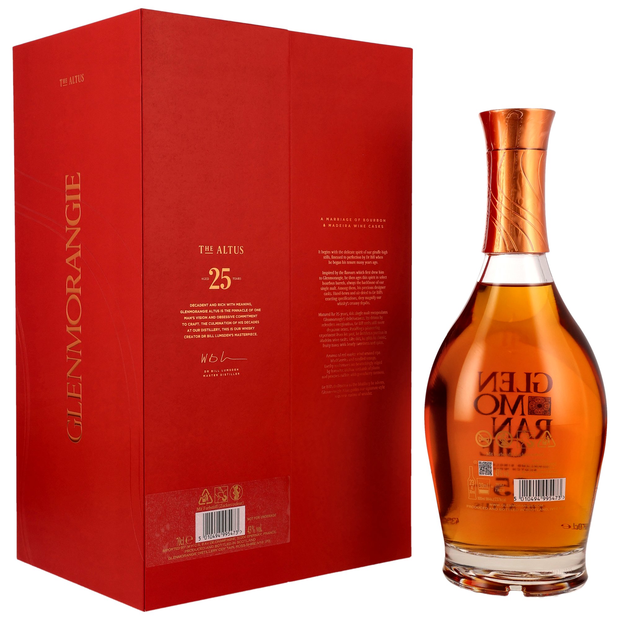 Glenmorangie 25 y.o. The Altus - Bourbon & Madeira Wine Casks