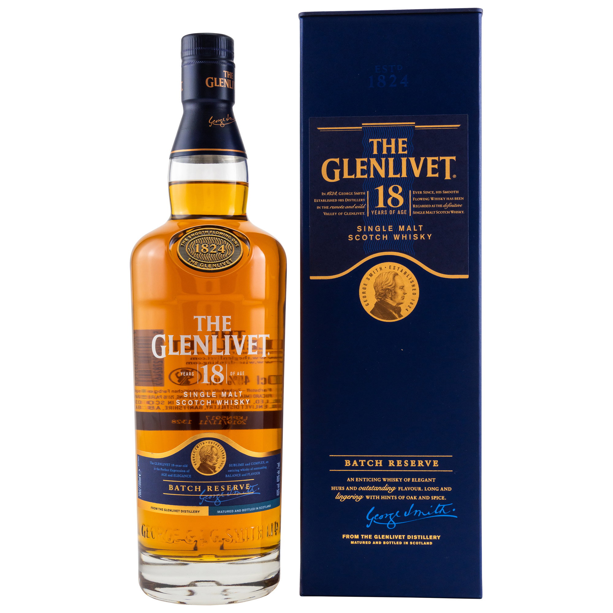 Glenlivet 18 y.o. - Batch Reserve 40%