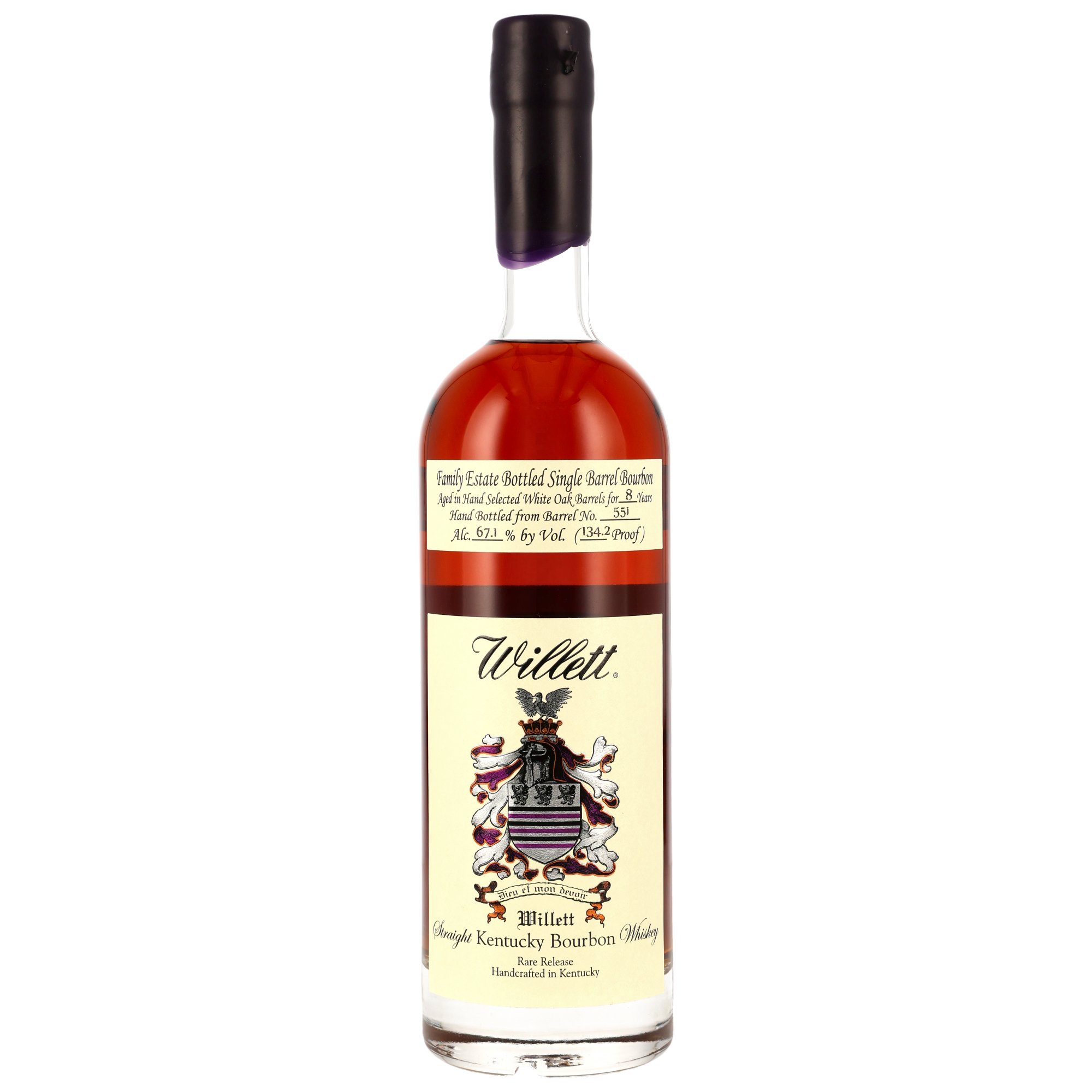 Willett 8 y.o. Family Estate Bourbon - Single Barrel #551 - 50th Anniversary Kirsch Import
