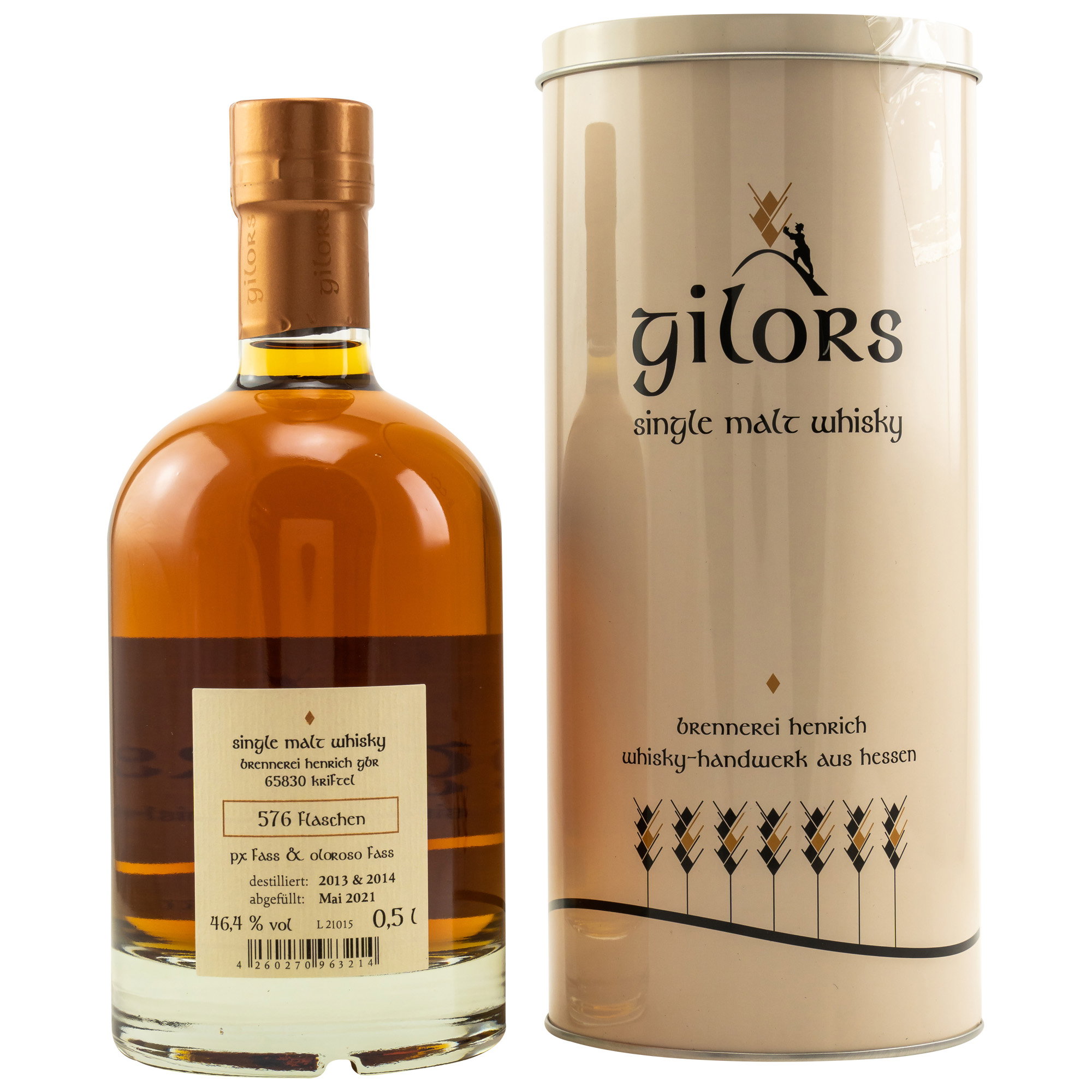 Gilors  - Single Malt Sherry Duett PX & Oloroso 7-8 y.o.