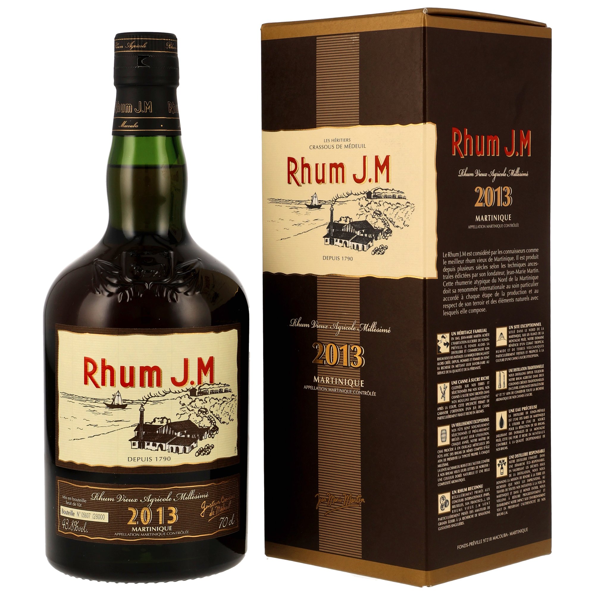 Rhum J.M 2013/2023 Bourbon Cask '207