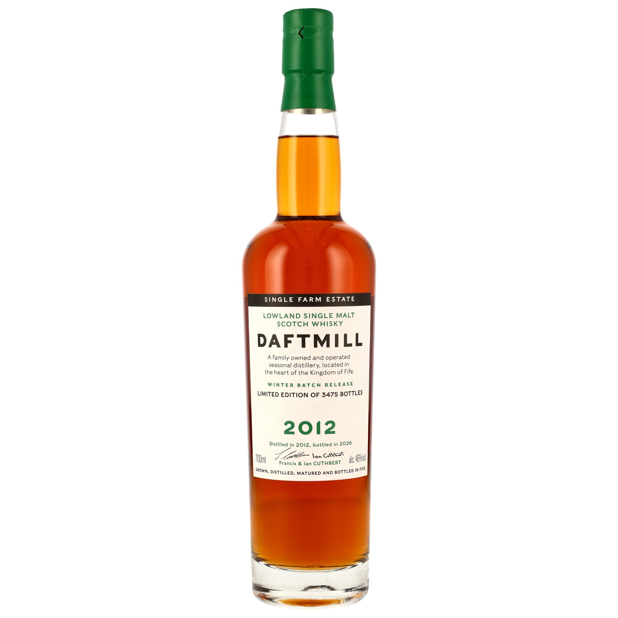 Daftmill 2012/2026 - 13 y.o. - Winter Release - 1st Fill Bourbon, Oloroso Sherry & PX Sherry Casks