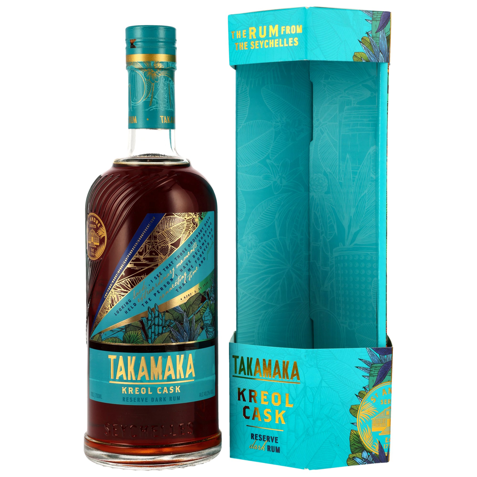 Takamaka Kreol Cask Rum